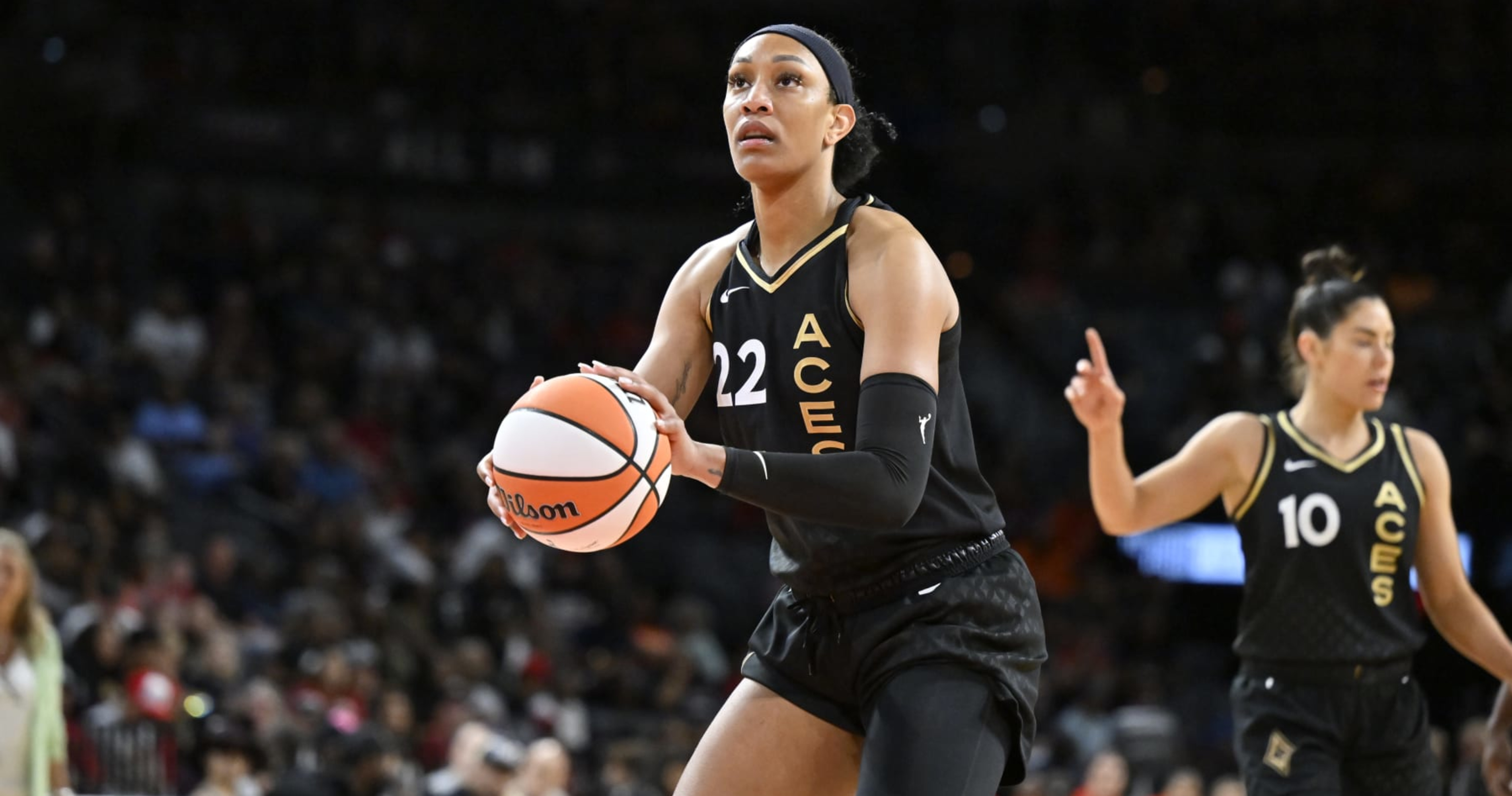 Las Vegas Aces re-sign A'ja Wilson to multi-year contract - Just Women's  Sports