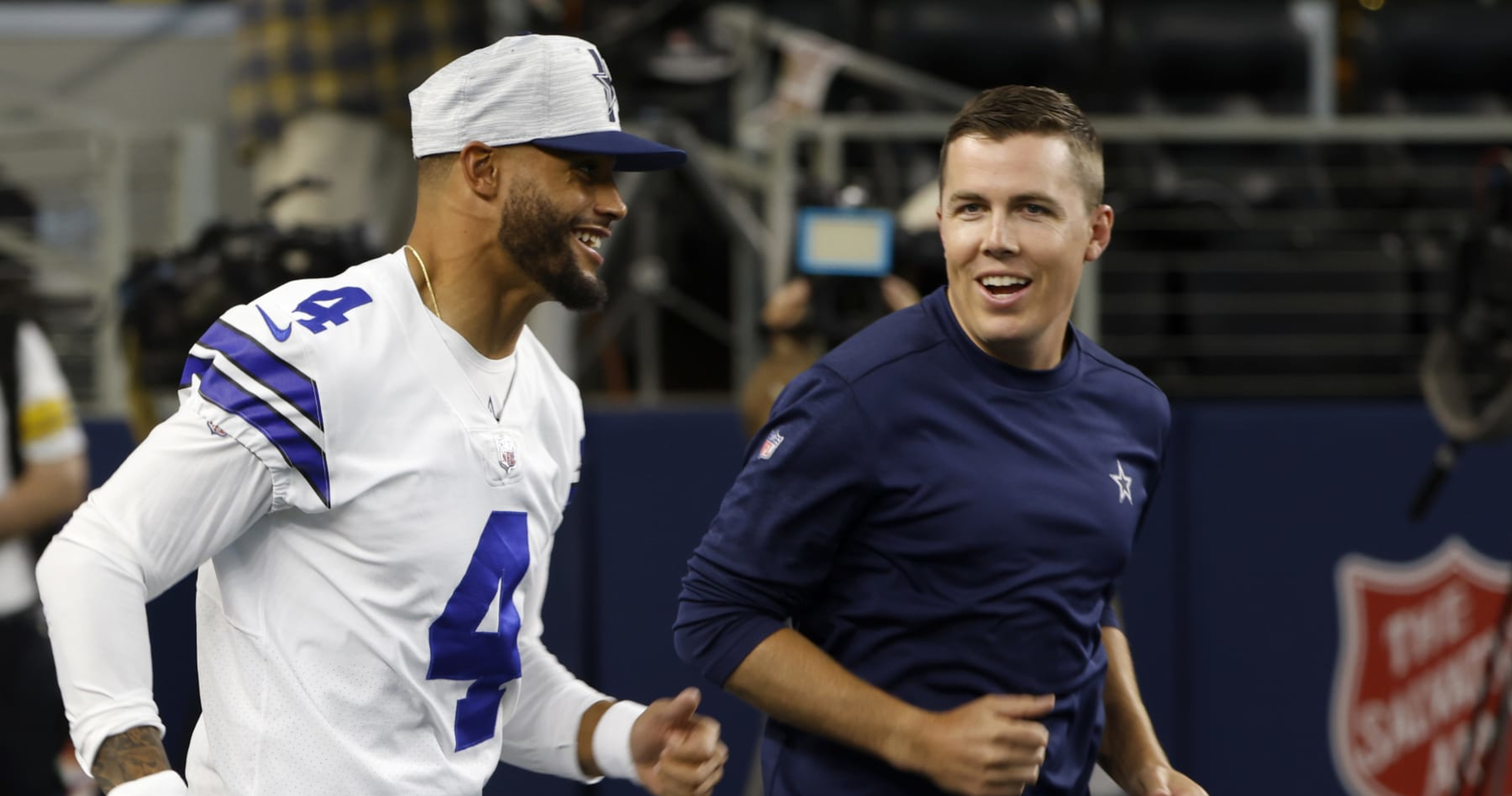 Trey Lance praises Dak Prescott, says his eyes lit up when he