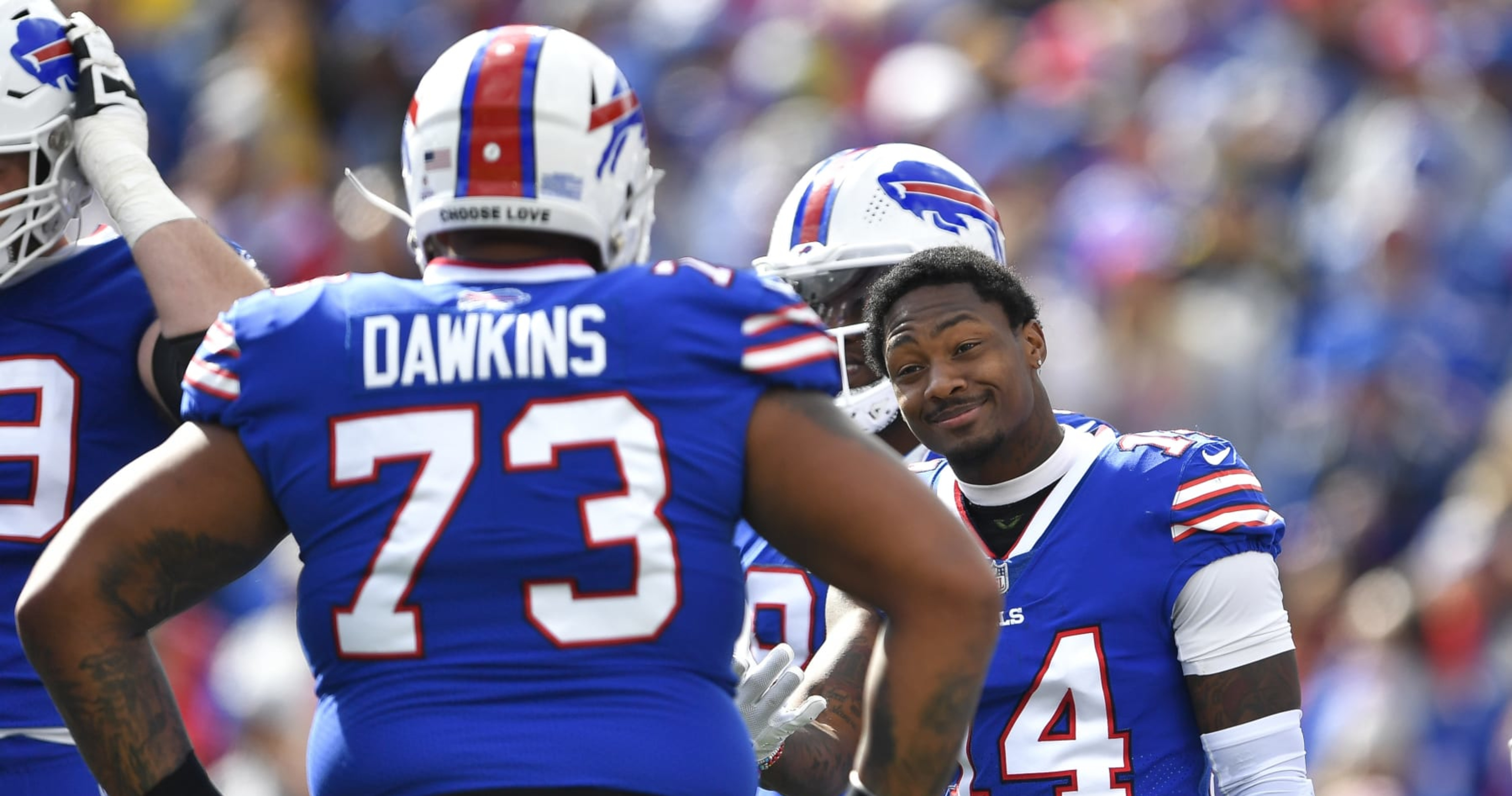 Stefon Diggs and Dion Dawkins to represent the Bills in the 2022