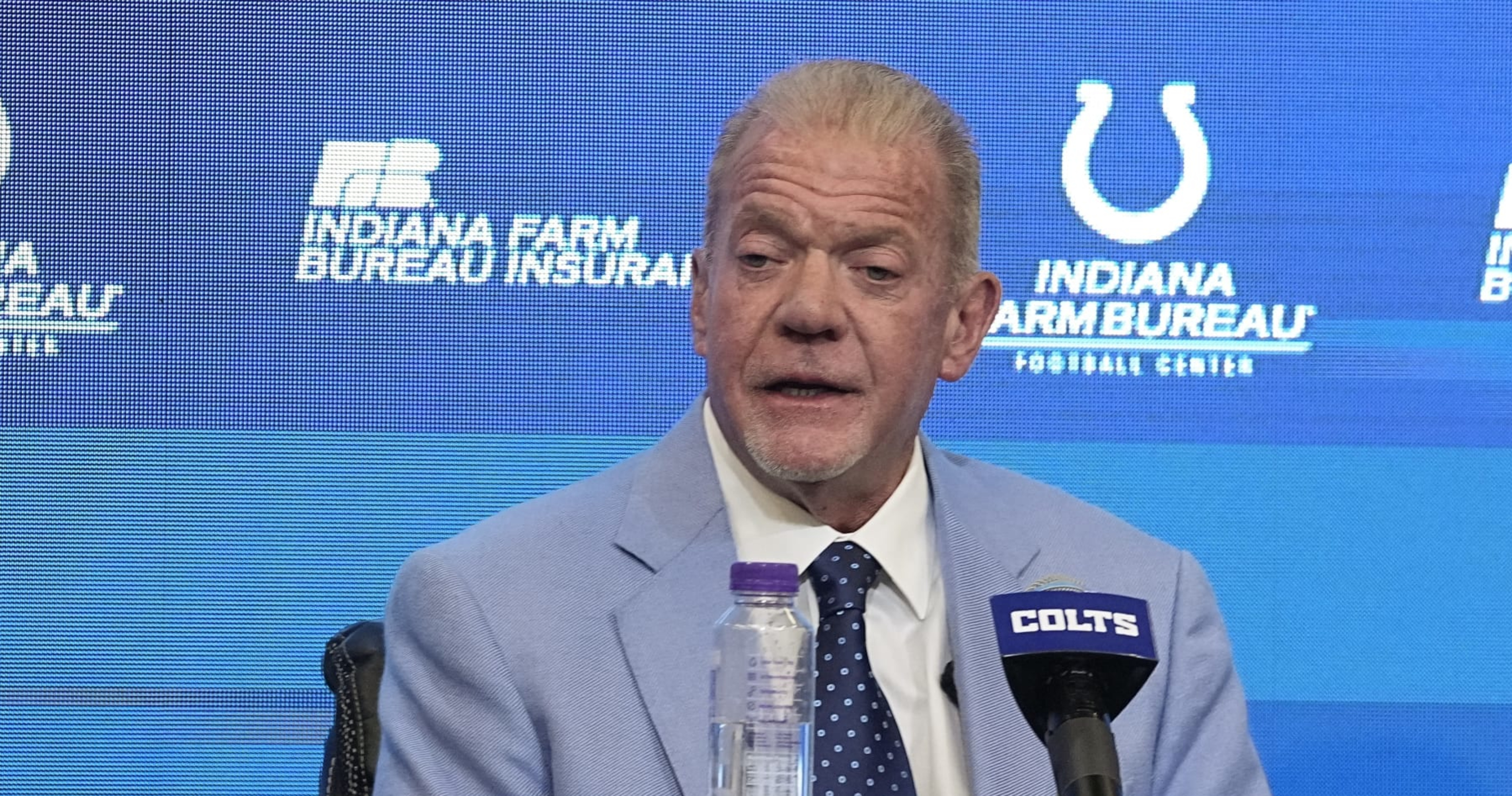 Colts owner Jim Irsay's office memorabilia makes big impression