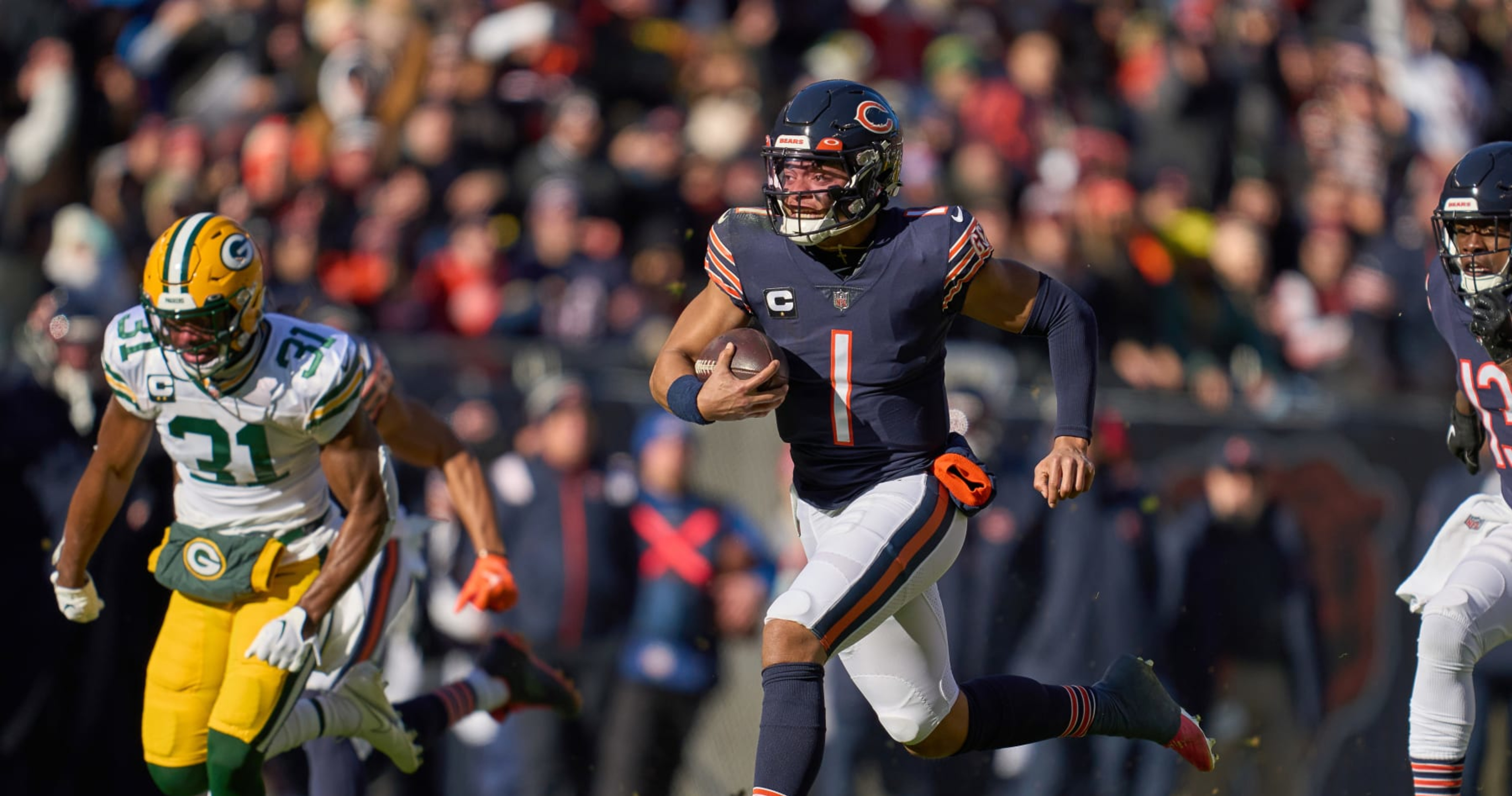 Bears QB Fields rushes for 178 yards in loss to Dolphins