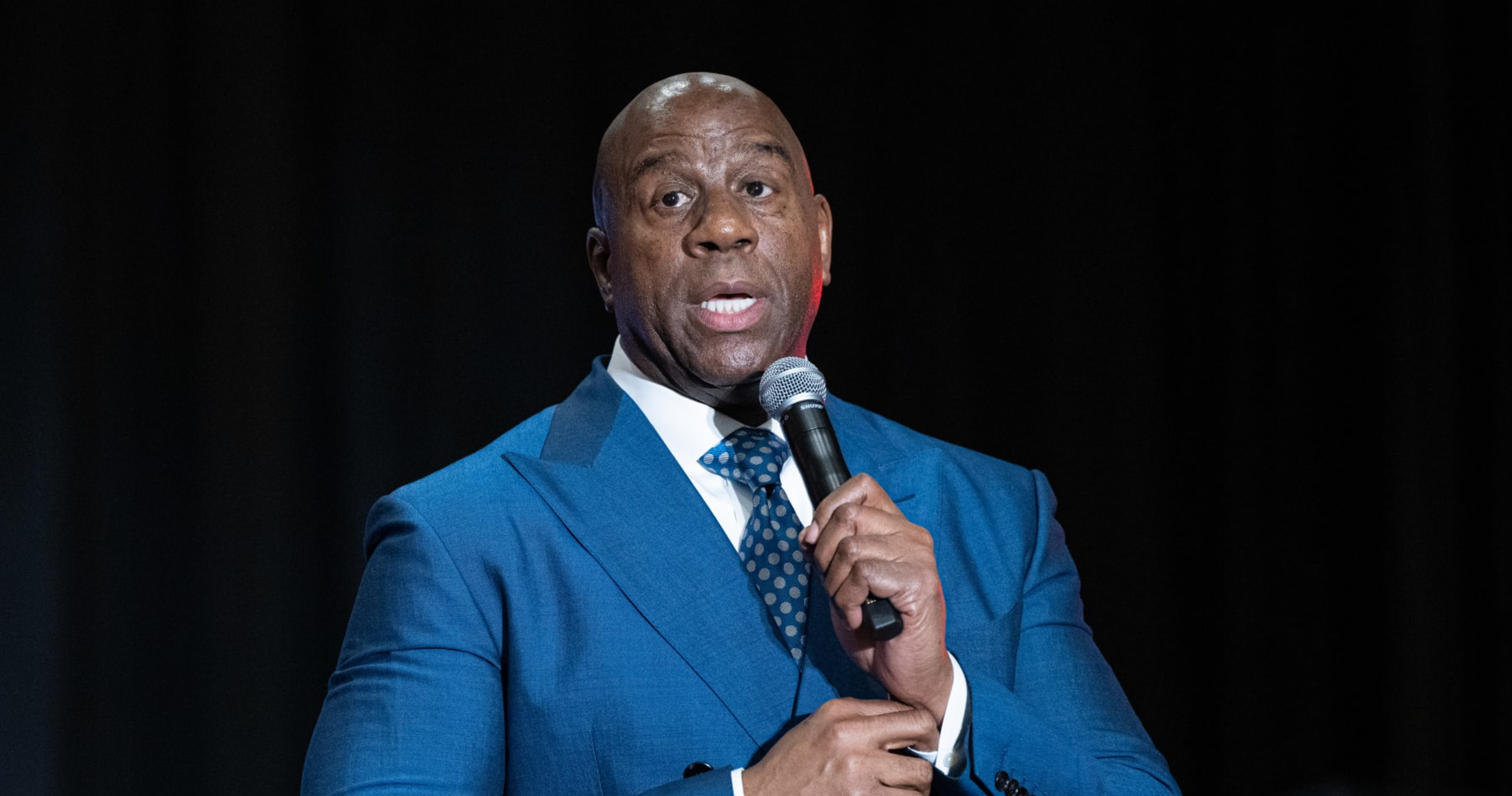 Magic Johnson Maintains Social Media Silence Amidst Washington Commanders'  Philadelphia Eagles Cliffhanger - EssentiallySports