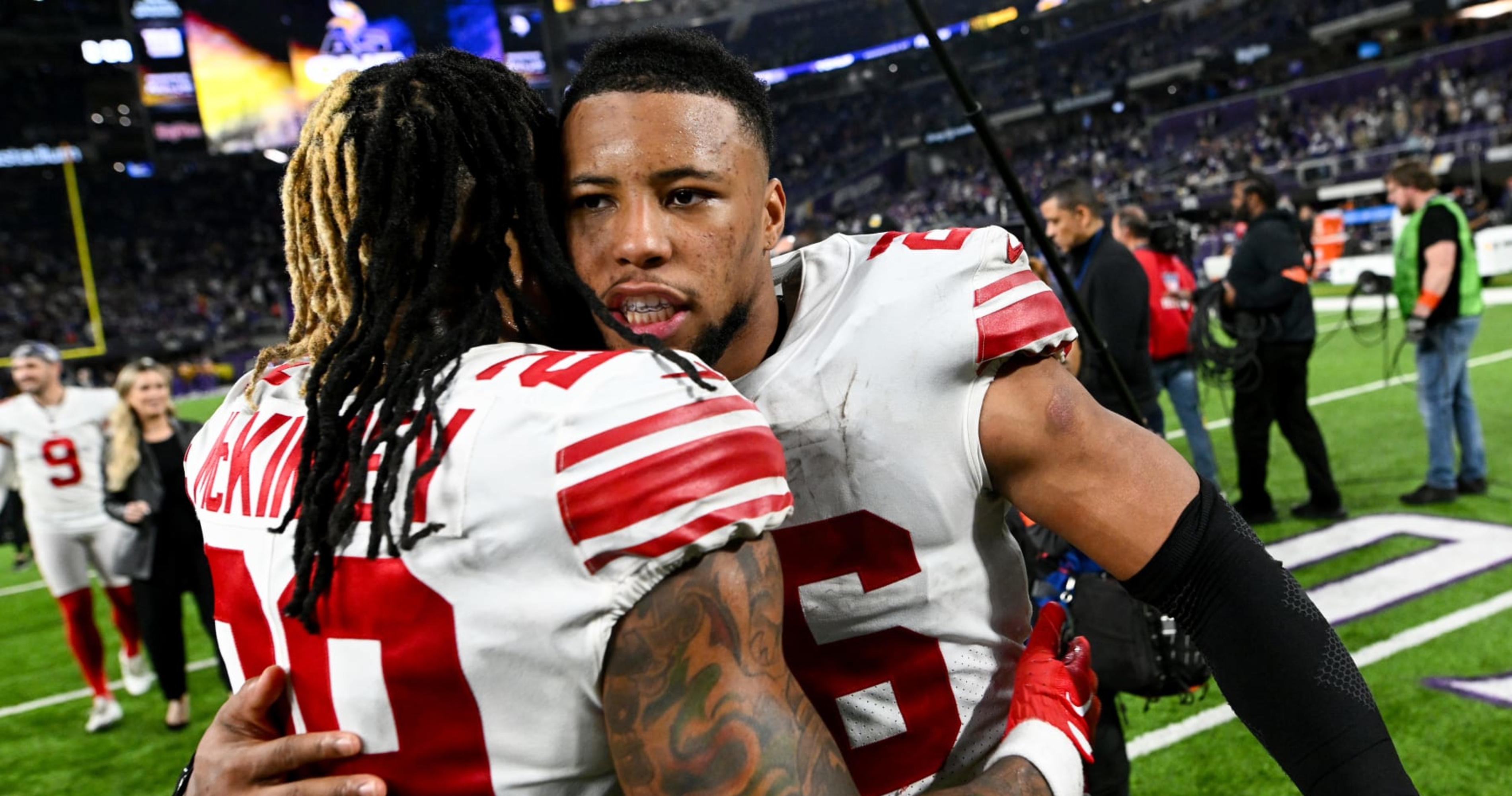 Leonard: Giants' Xavier McKinney respects Saquon Barkley's decisions