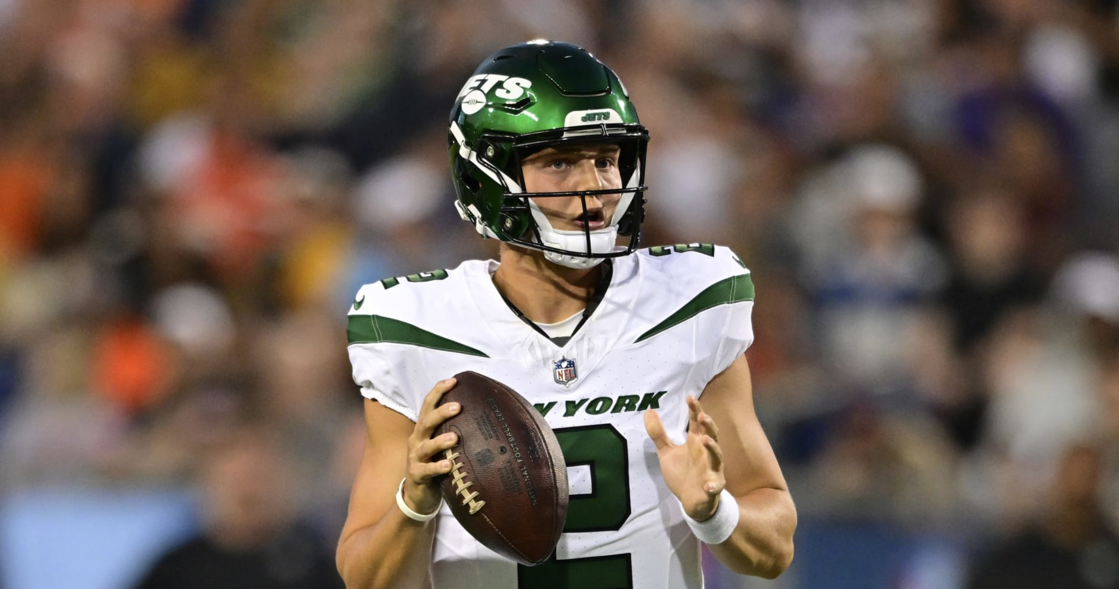 Zach Wilson's Improved Play Applauded by Jets Fans in Hall of Fame Game vs.  Browns | News, Scores, Highlights, Stats, and Rumors | Bleacher Report