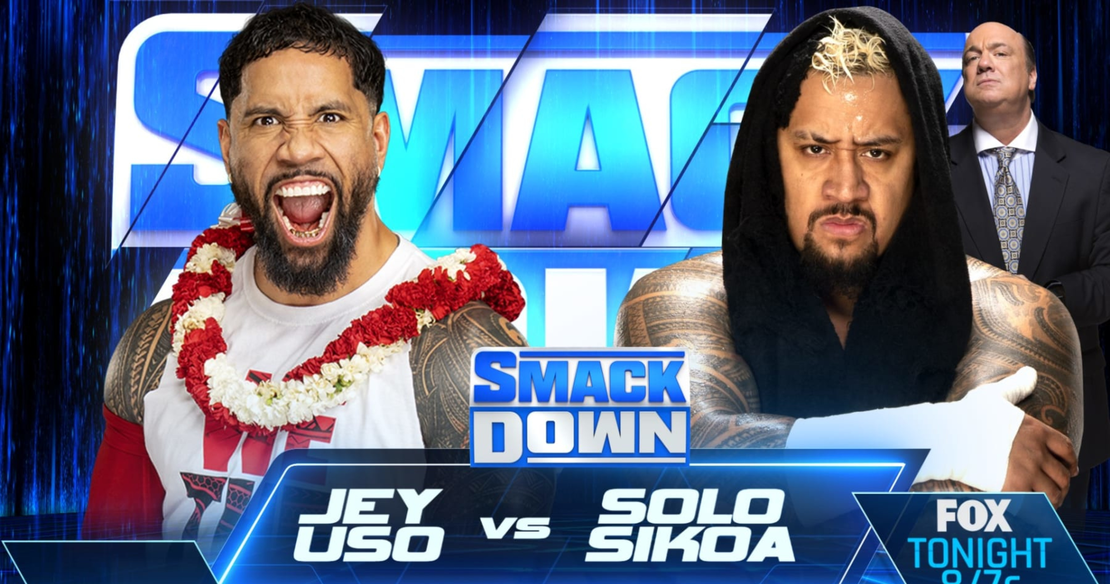 Jey Uso vs. Solo Sikoa Set for WWE SmackDown Ahead of SummerSlam News