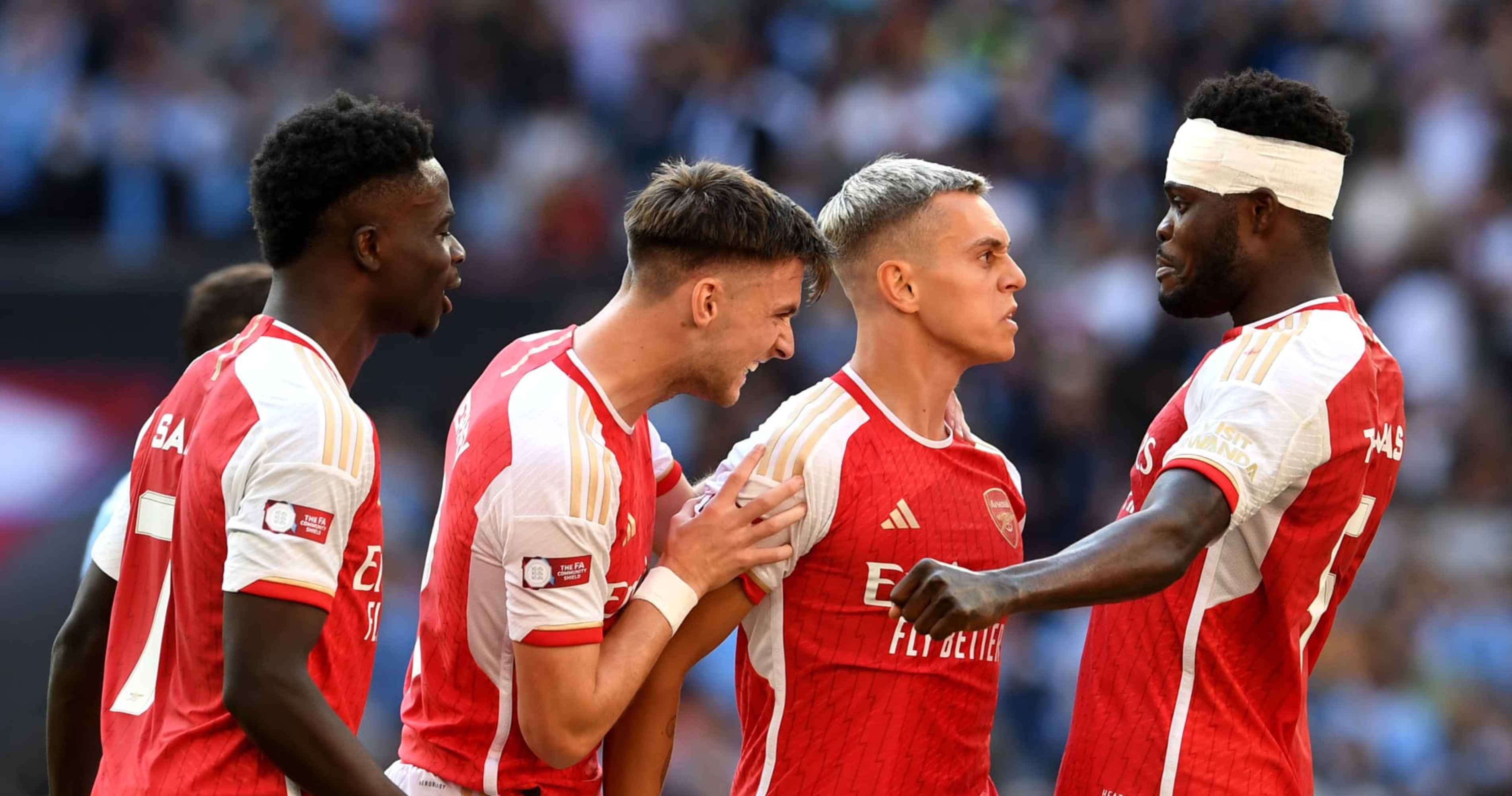 Arsenal vs. Manchester City Top Highlights from 2023 Community Shield