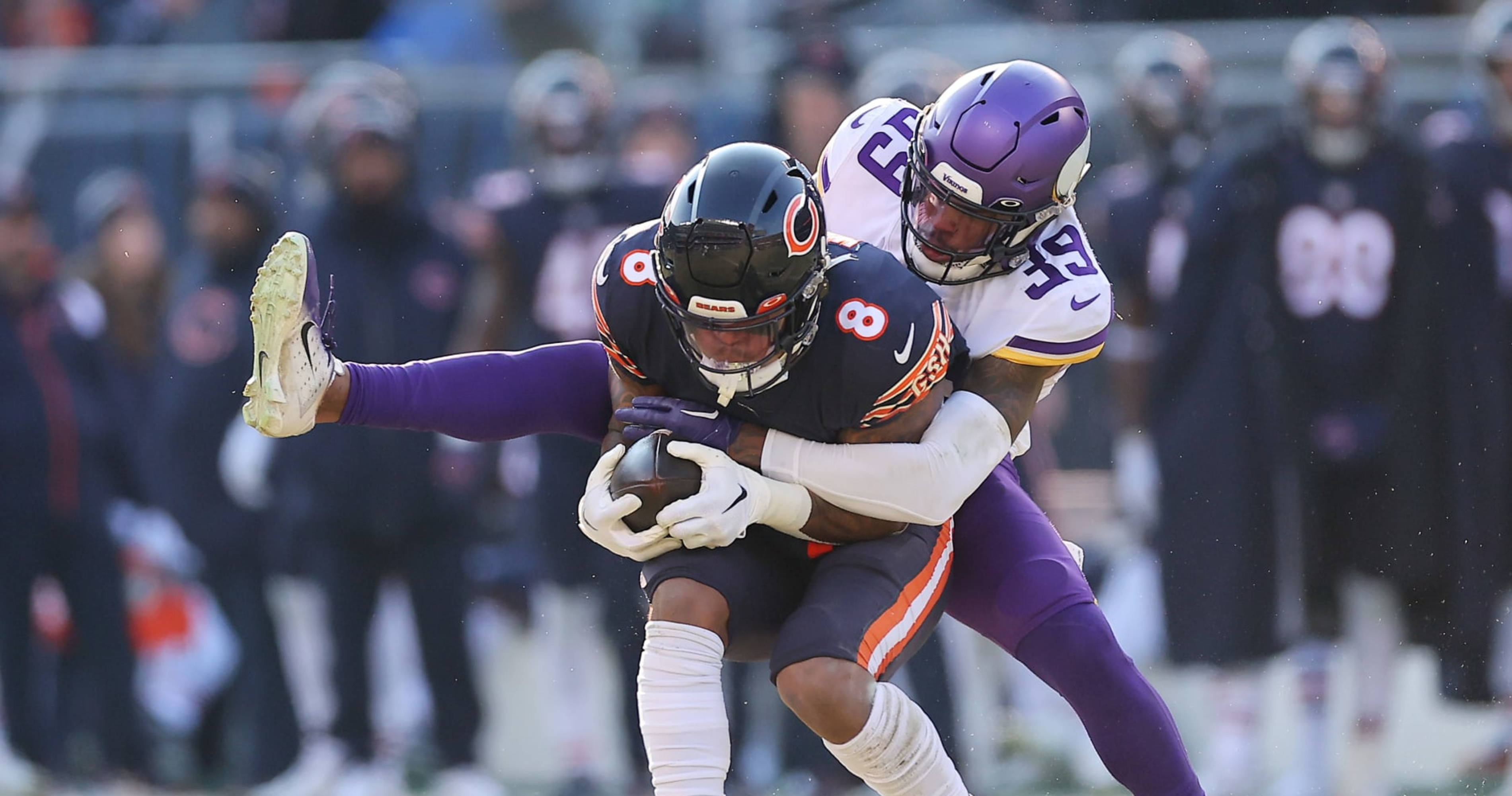 N'Keal Harry Agrees to Vikings Contract After 1 Year with Bears, News,  Scores, Highlights, Stats, and Rumors