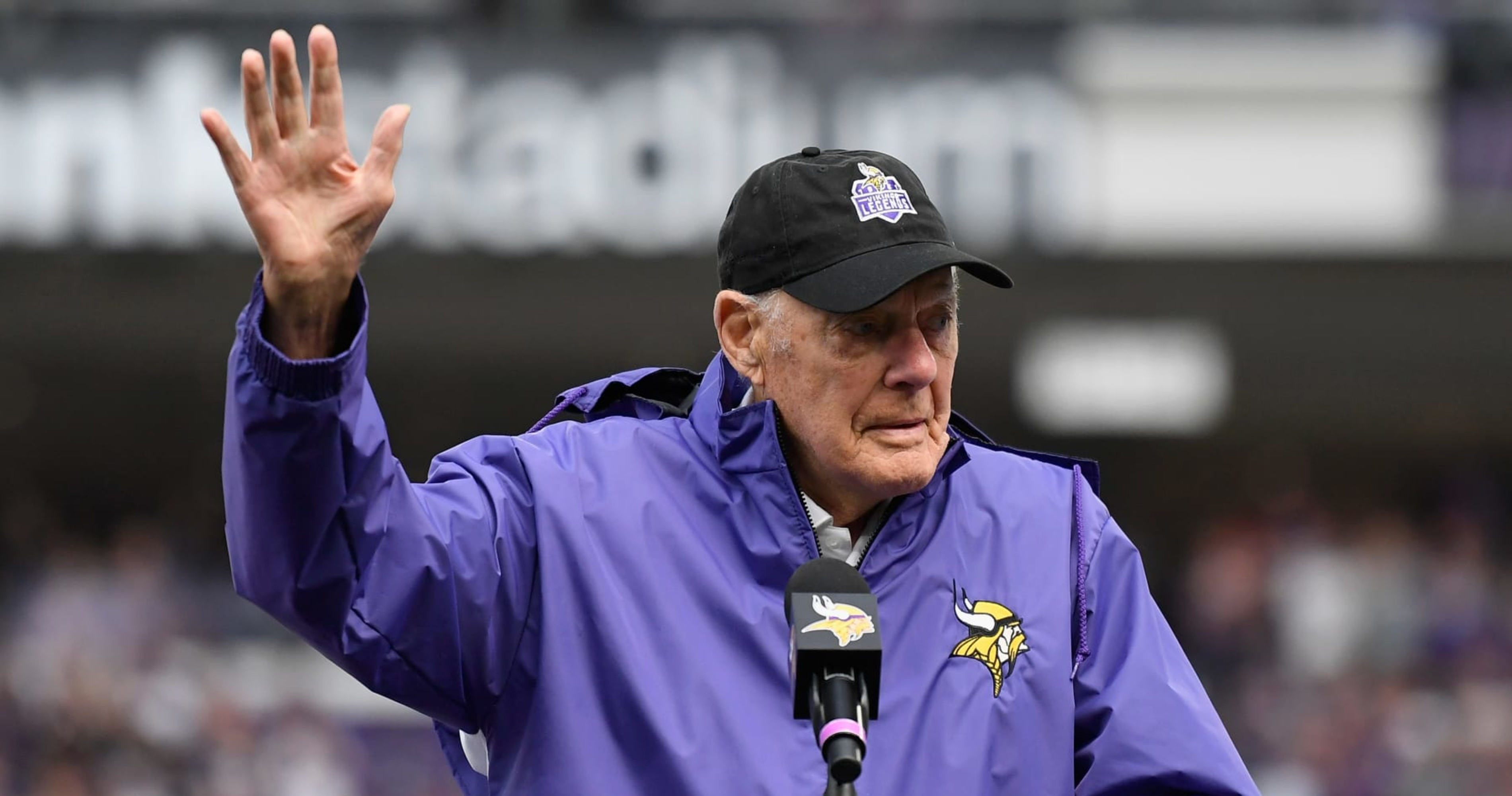 Vikings Will Honor Late Hall of Fame Coach Bud Grant with Jersey