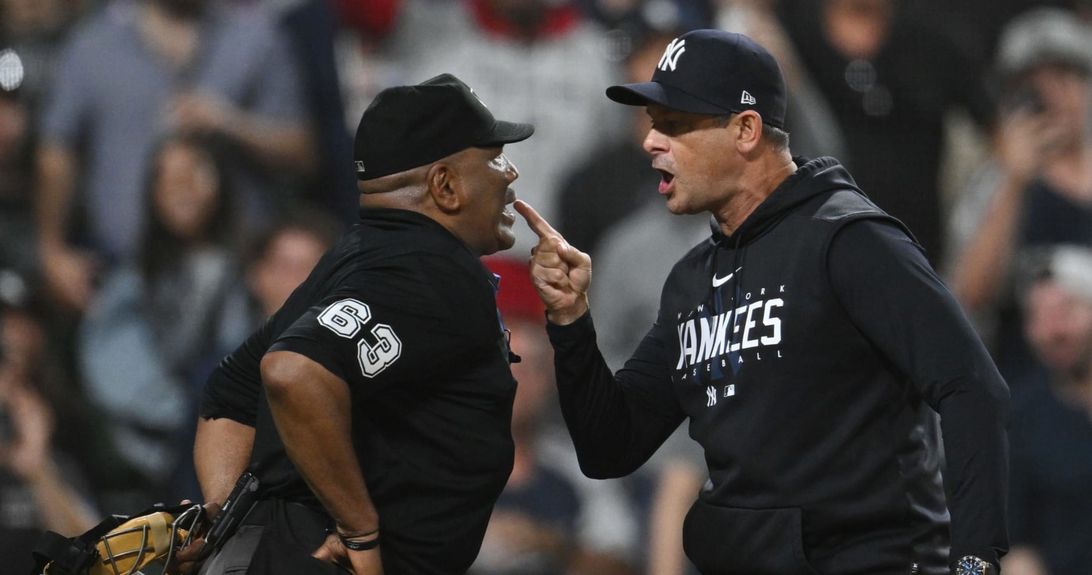 Aaron Boone Faces Ejection After Getting Into Ugly Fight With