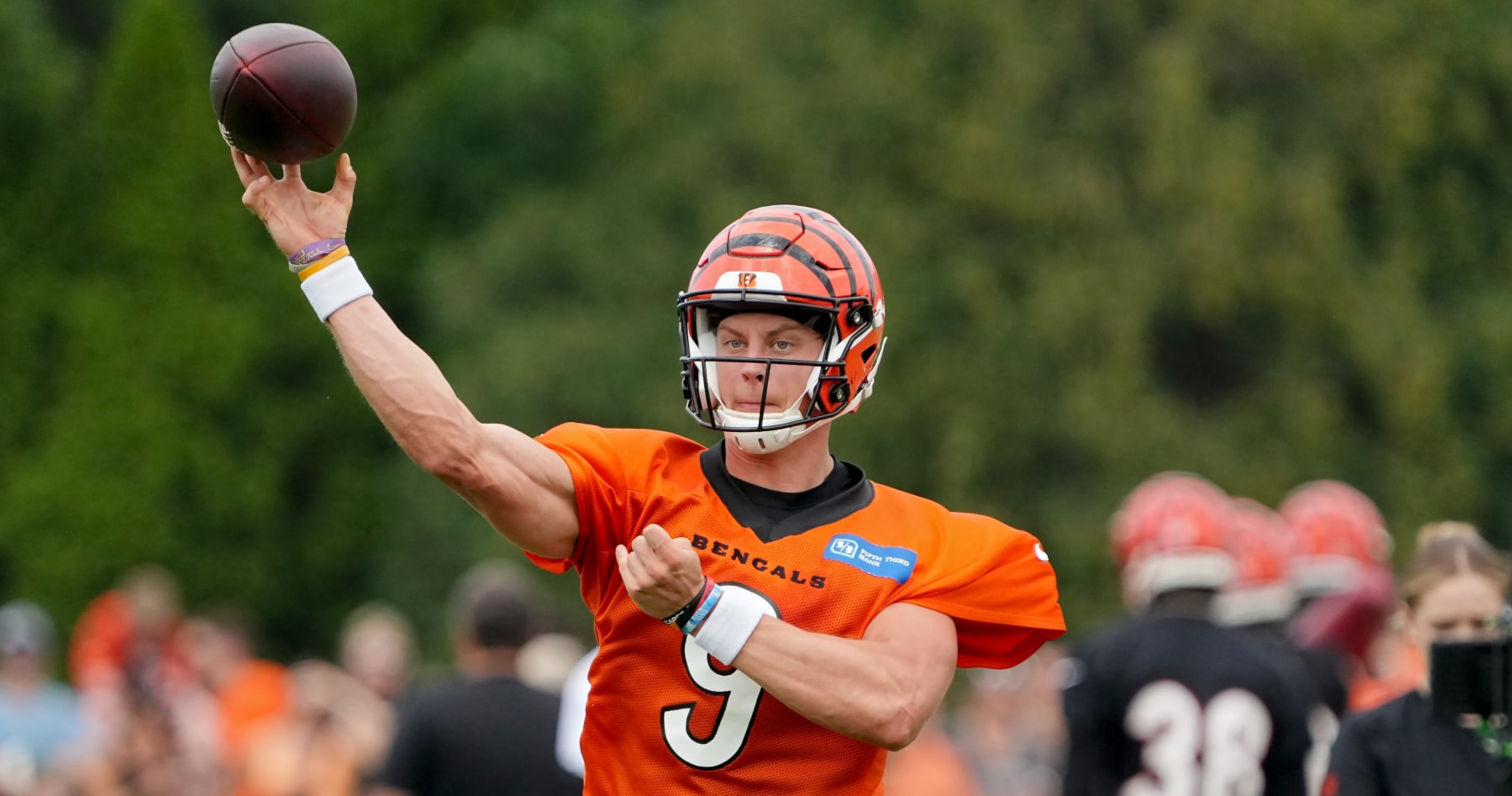 Joe Burrow Runs and Throws Prior to Bengals Preseason Opener