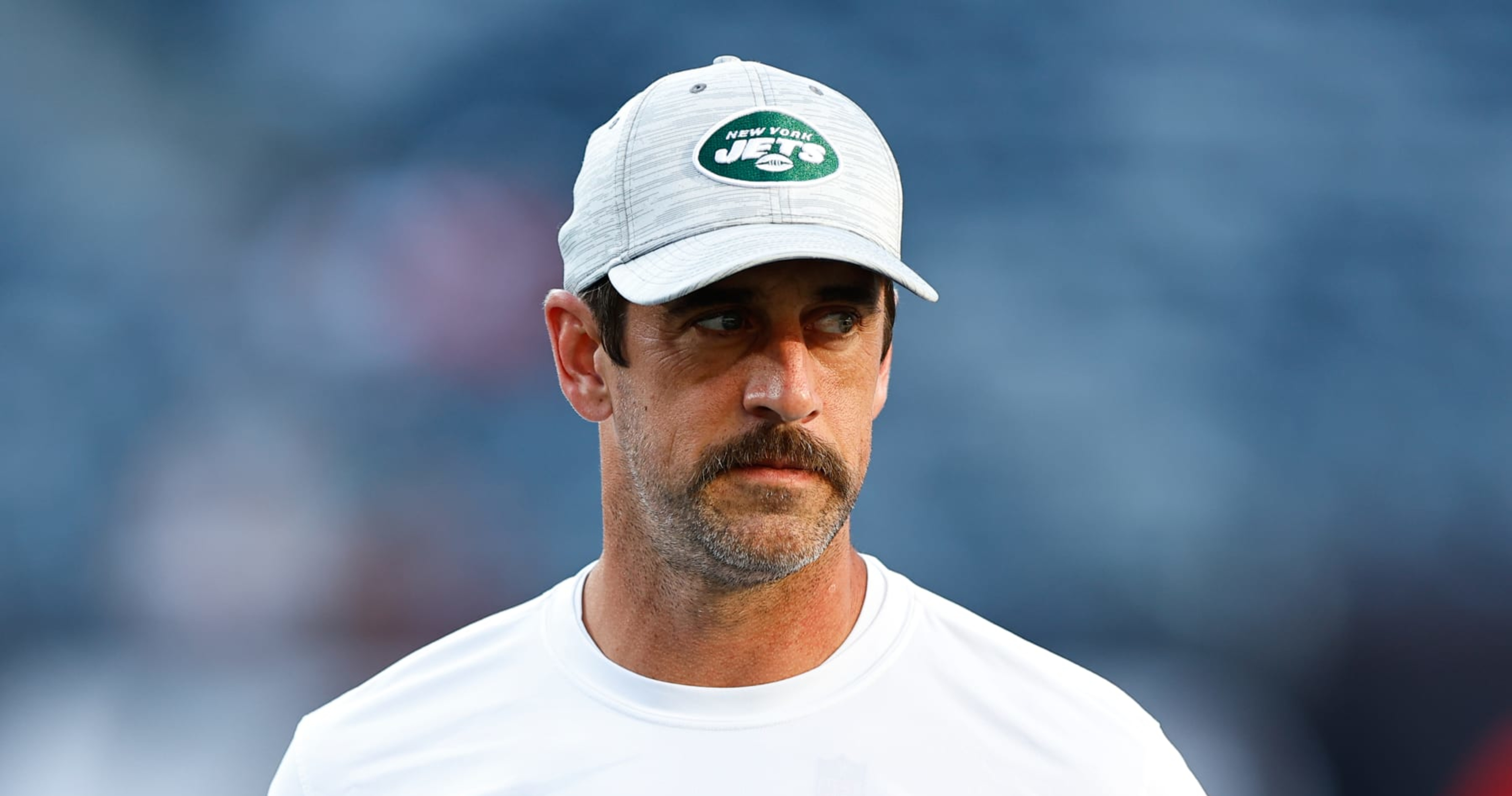 Aaron Rodgers has some limits at New York Jets offseason workouts