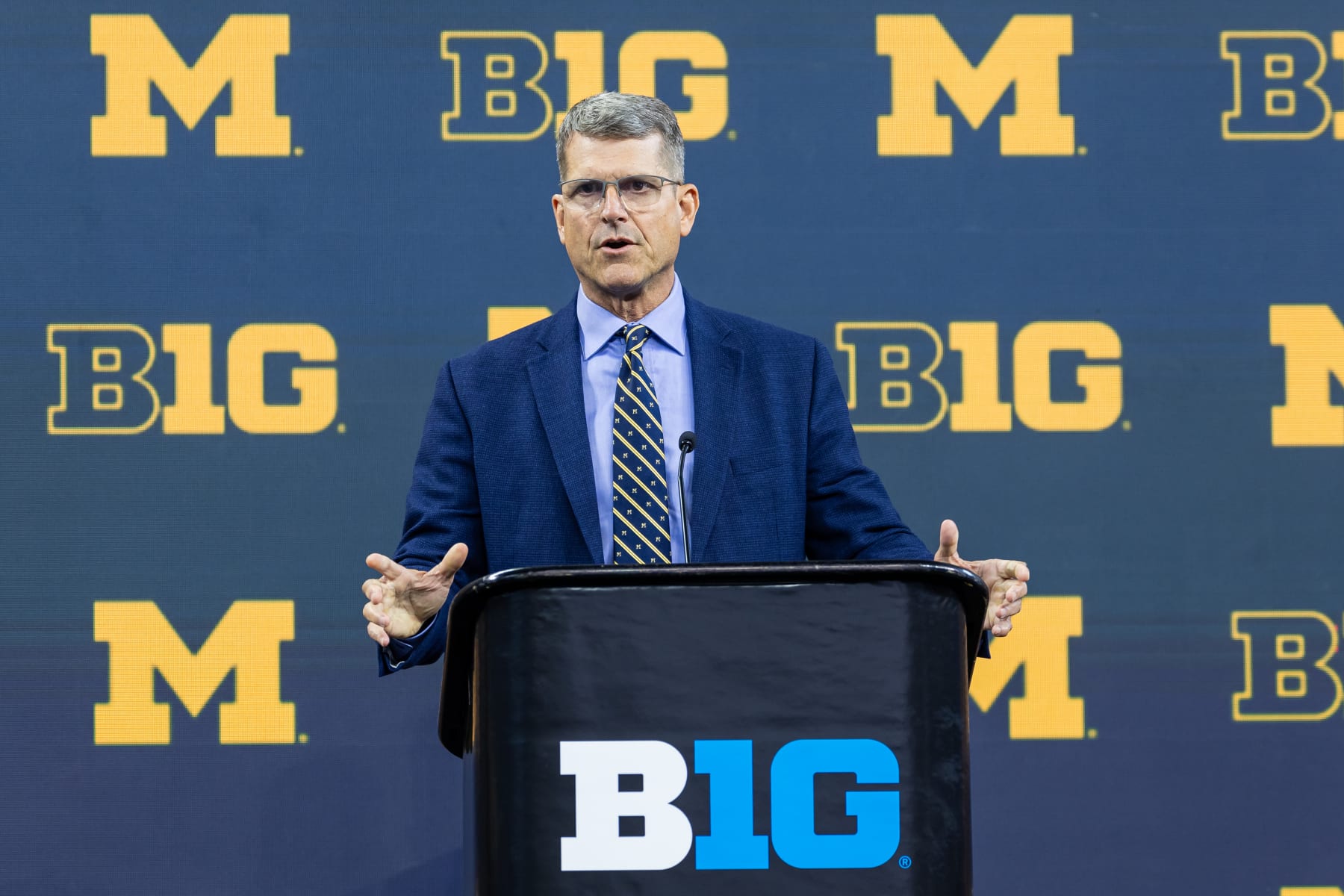 Michigan Announces Replacements for Jim Harbaugh During HC's 3-Game Suspension - Vimarsana News