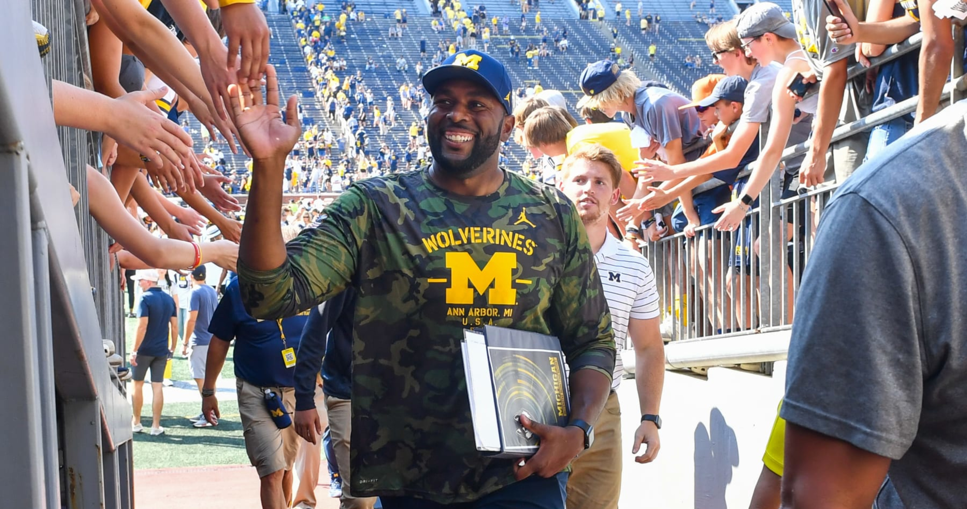 Michigan OC Sherrone Moore Suspended For East Carolina Game Amid Jim ...