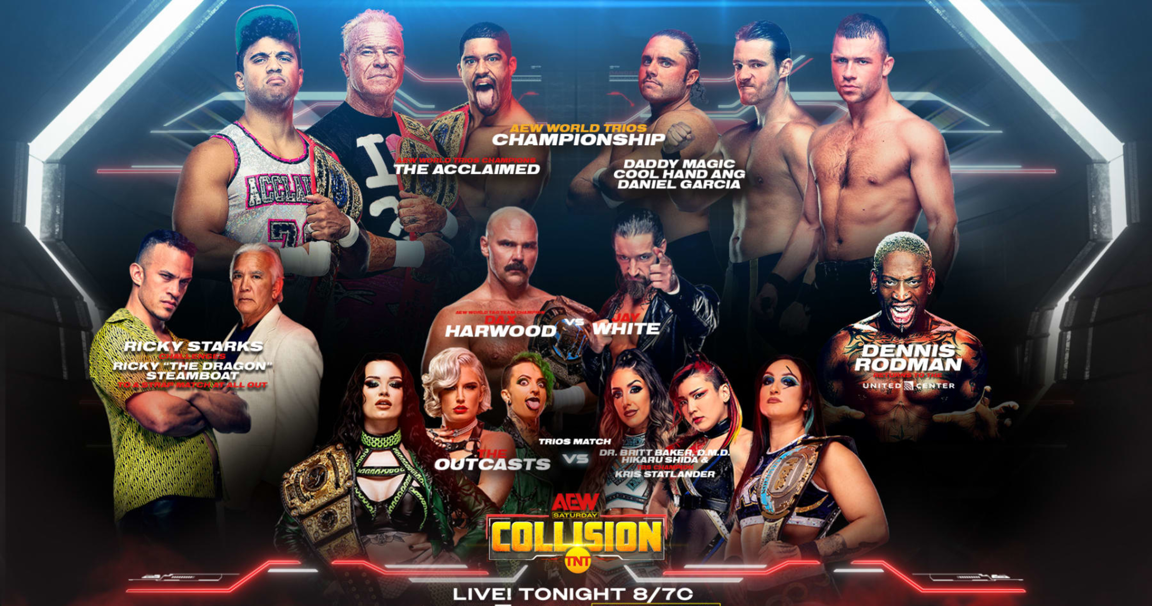 AEW Collision Results Winners, Live Grades, Reaction and Highlights