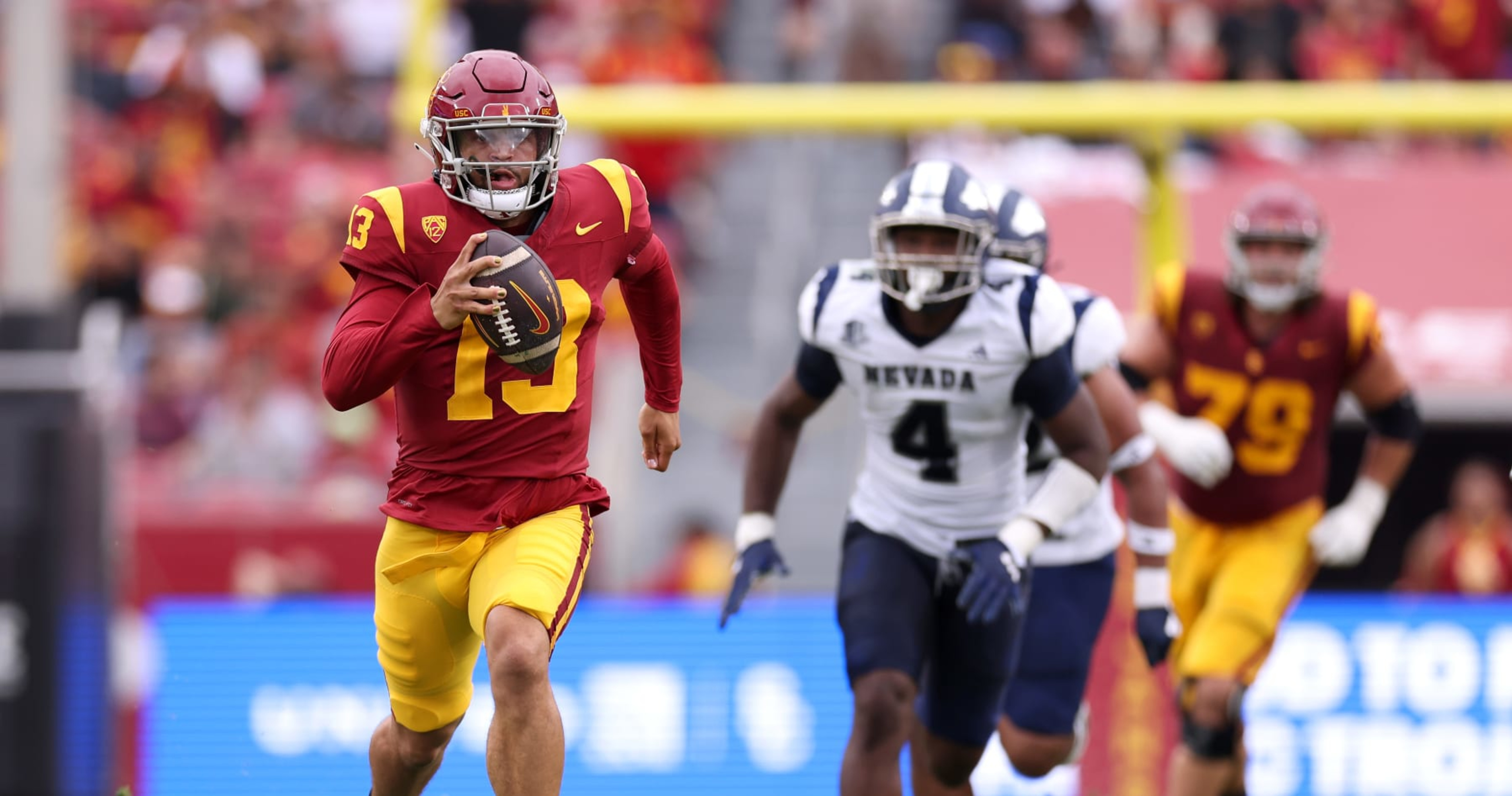 Caleb Williams and No. 6 USC dominate Nevada in 66-14 win - Los Angeles  Times