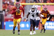 Caleb Williams Astounds Twitter With Brilliance As USC Crushes Nevada 