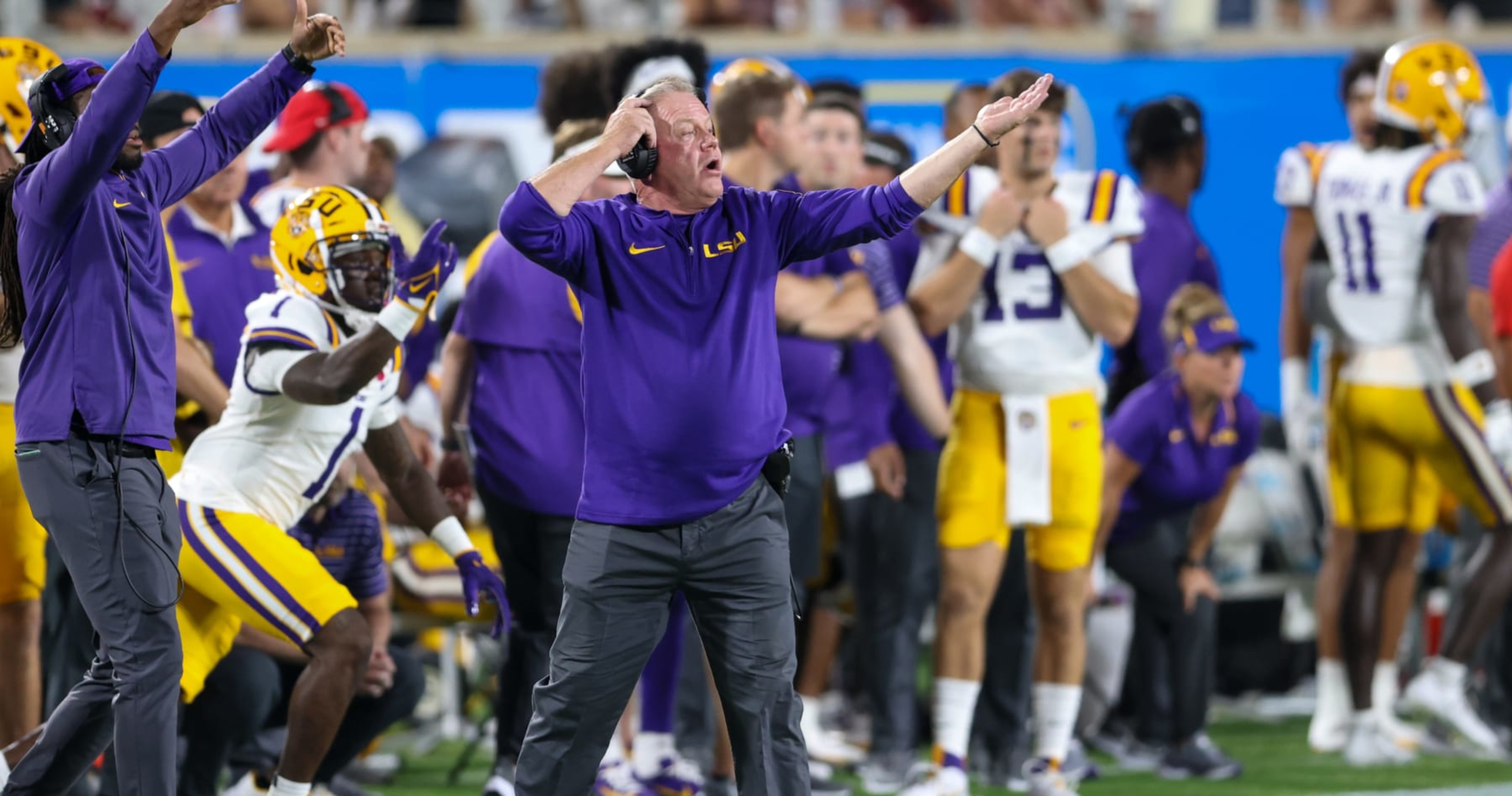 Brian Kelly Calls LSU's Blowout Loss to Jordan Travis, FSU 'A Total ...