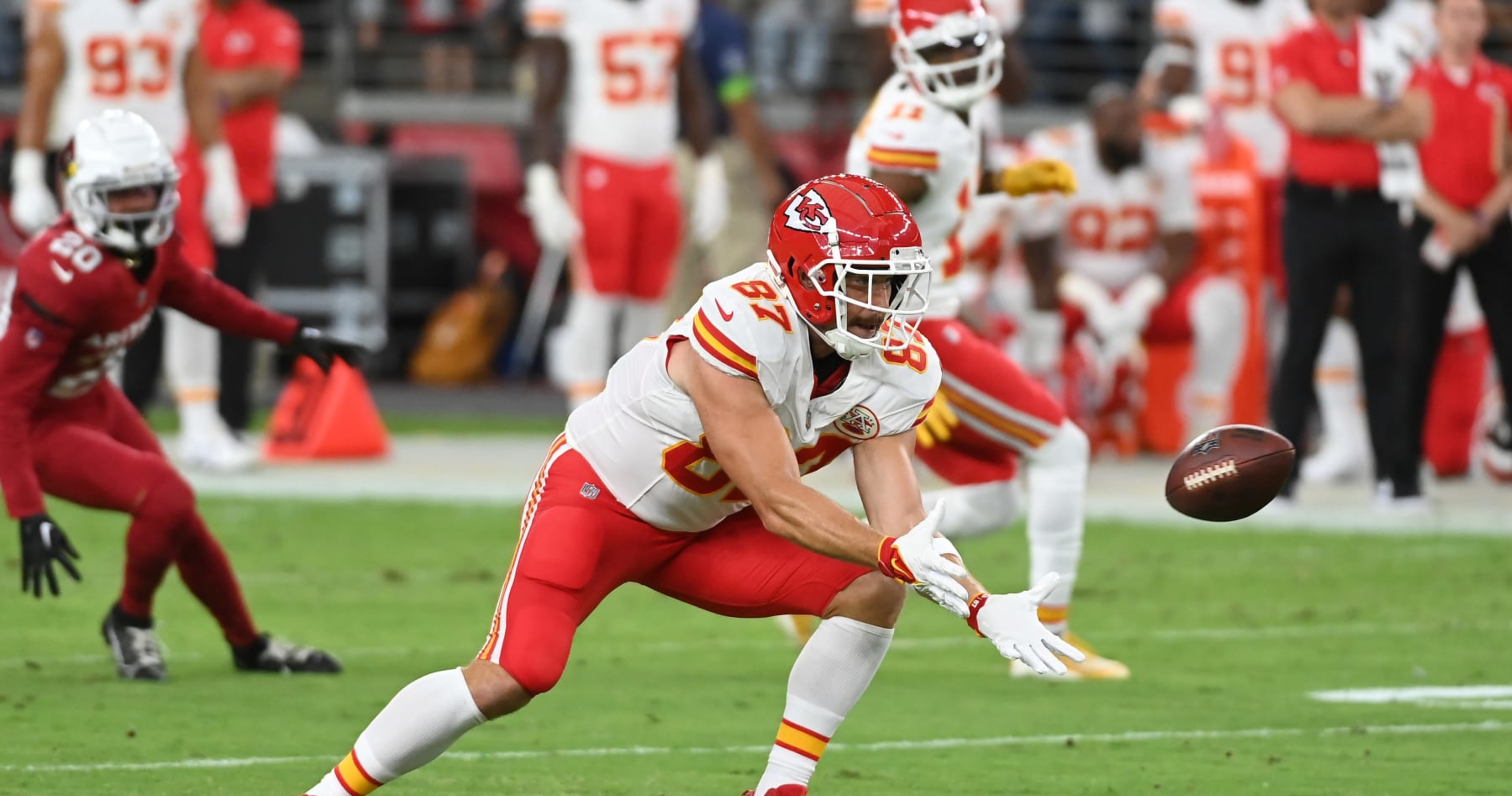 Travis Kelce injury update: Chiefs TE 'probably unlikely' to play in Week 1  vs. Lions, per report - DraftKings Network