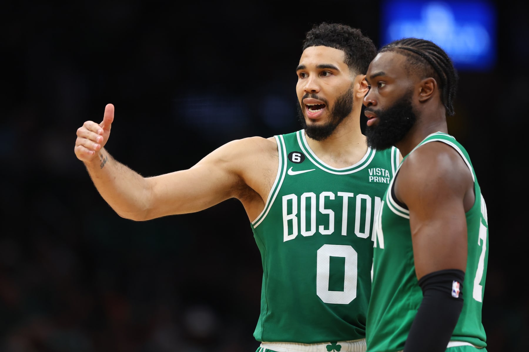 Celtics' Jayson Tatum Me, Jaylen Brown 'Are Due to Get Over the Hump