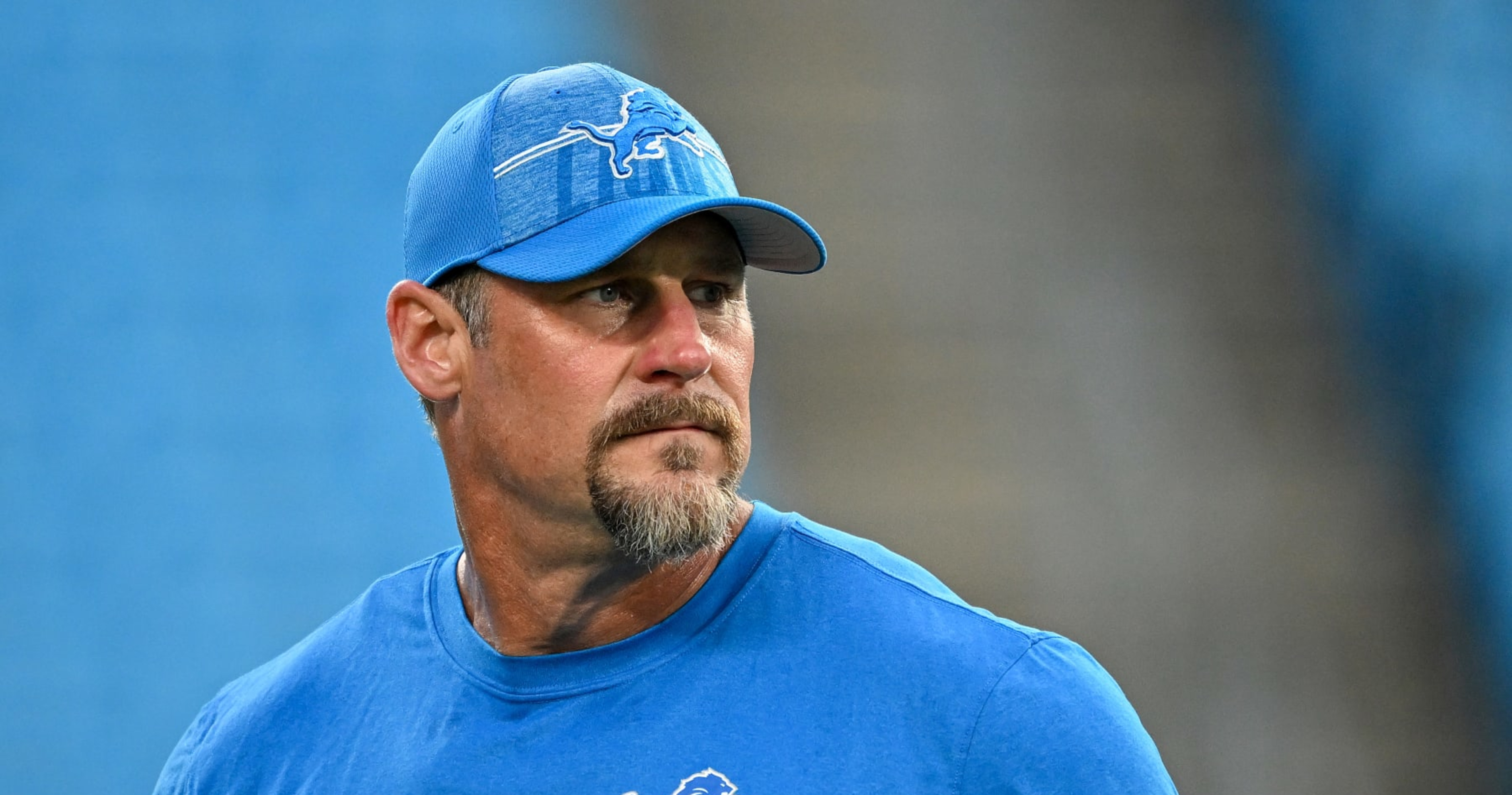 Head Coach Dan Campbell speaks to the media on August 29 