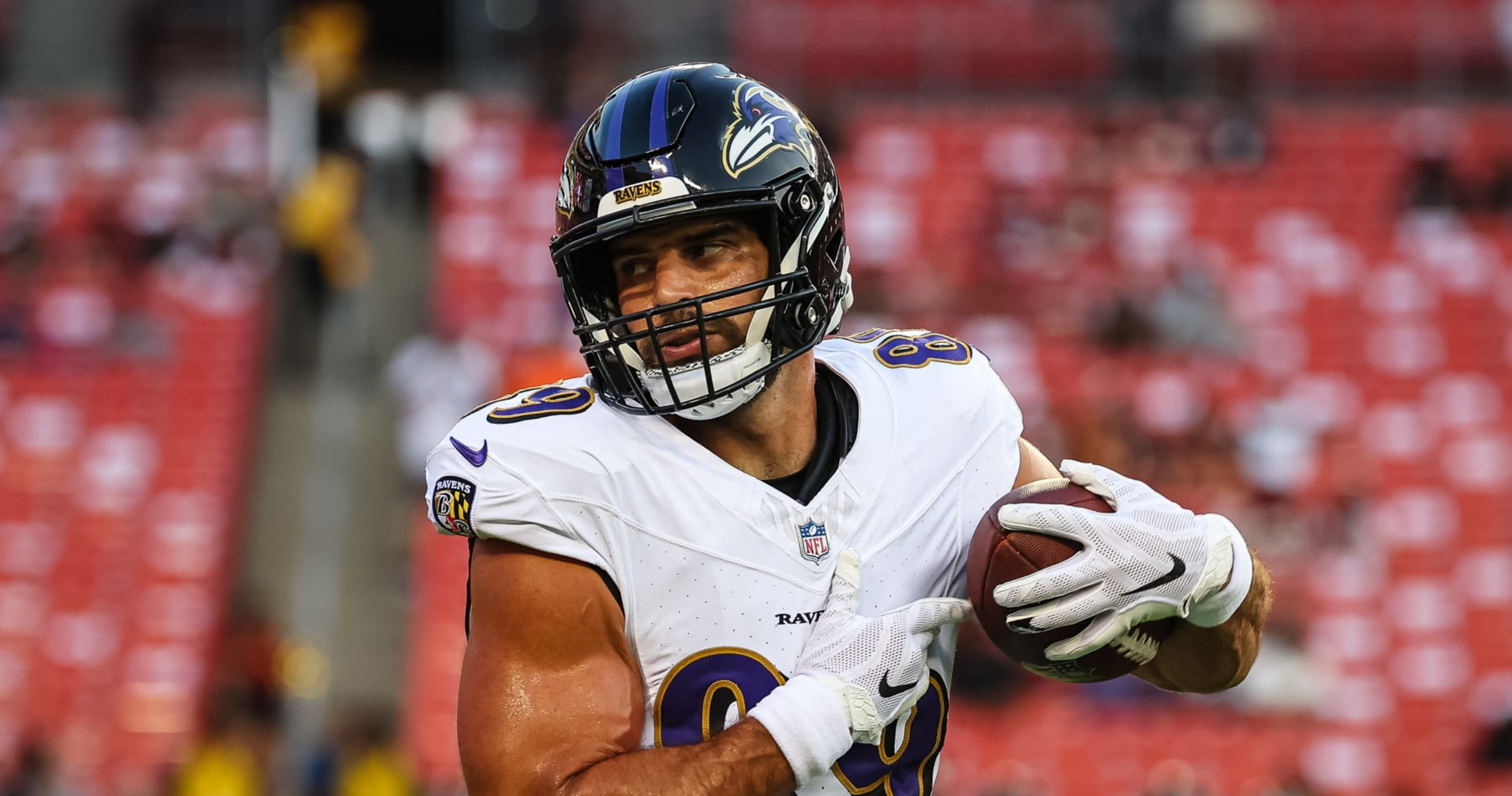 Ravens' Mark Andrews Reportedly Unlikely to Play Opener vs. Texans With Quad Injury