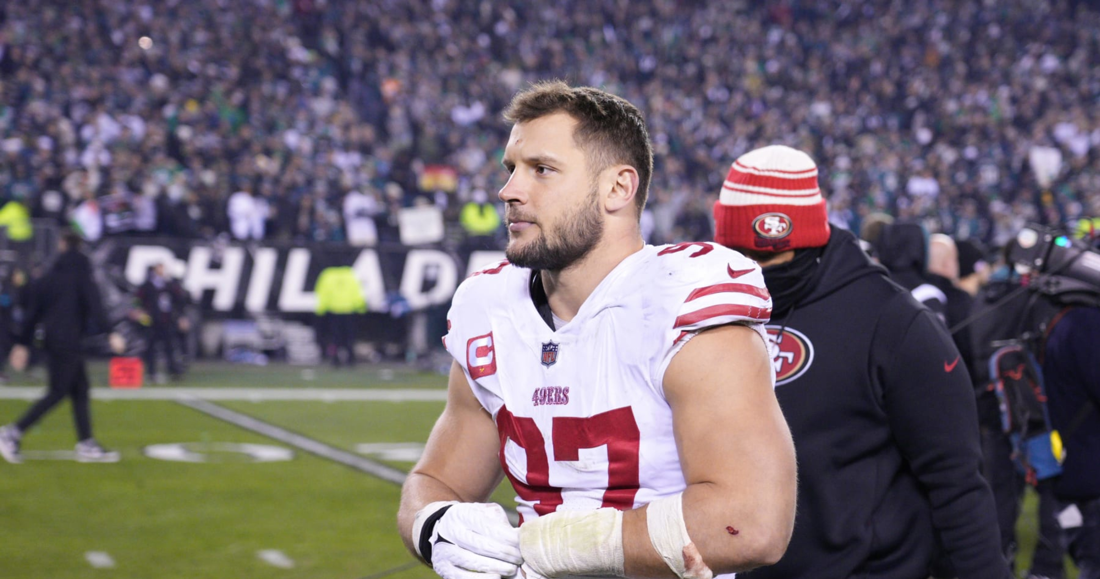 NFL free agency: 49ers must help Nick Bosa on the defensive line