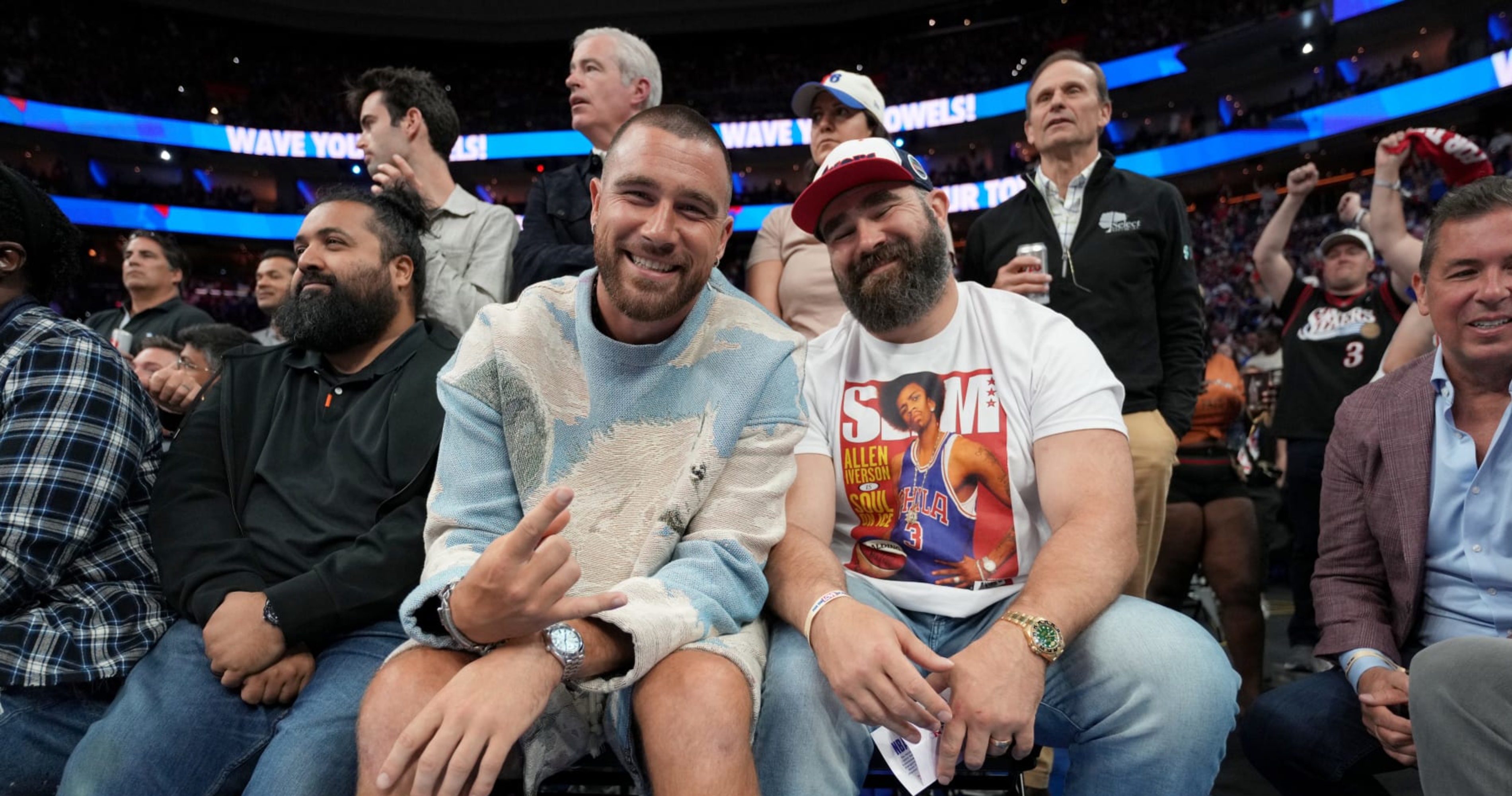 Jason Kelce Responds To Travis, Taylor Swift Dating Rumors