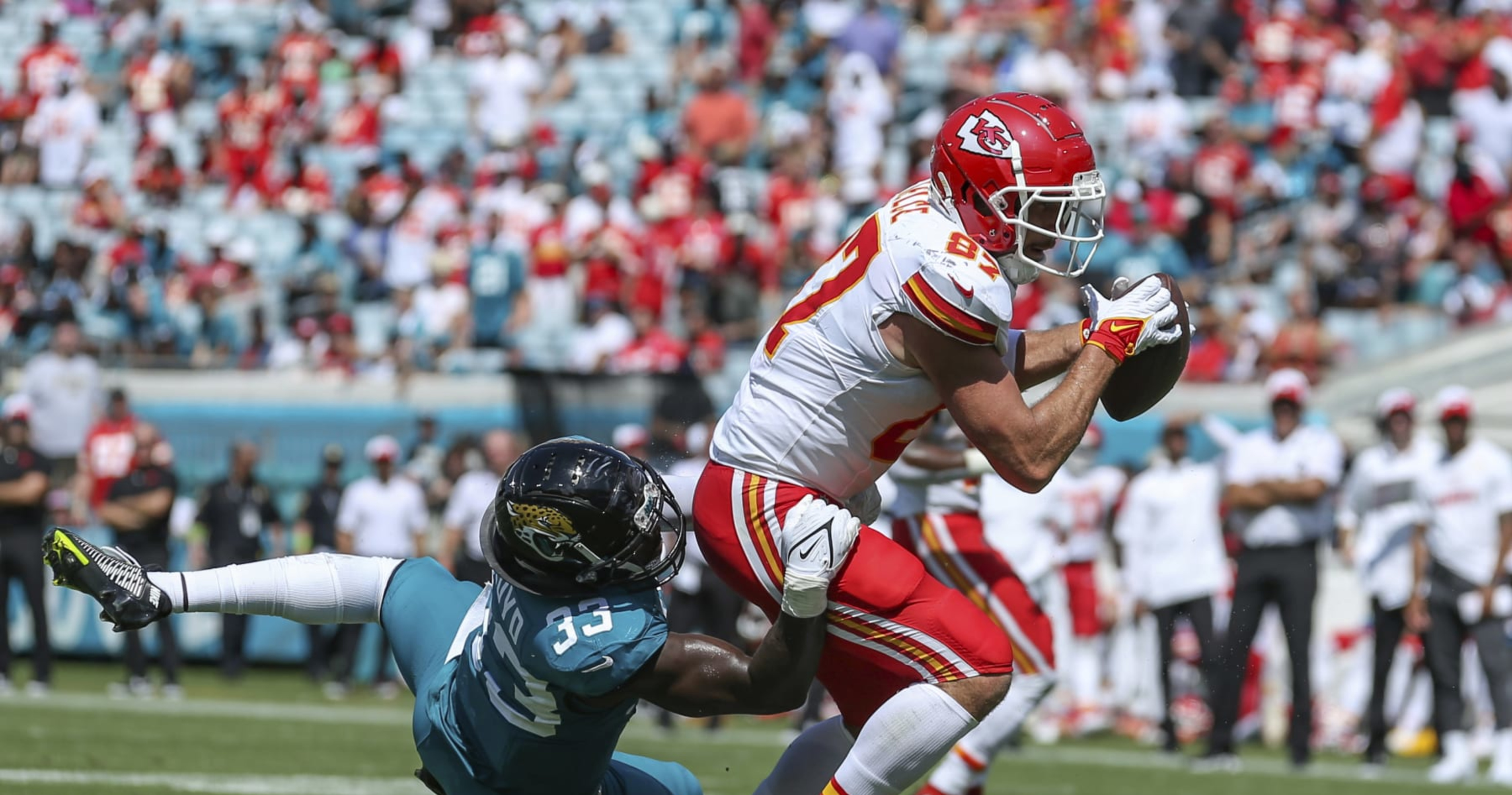 NFL Rumors: Chiefs' Travis Kelce 'in Doubt' for Week 1 vs. Lions with Knee  Injury, News, Scores, Highlights, Stats, and Rumors