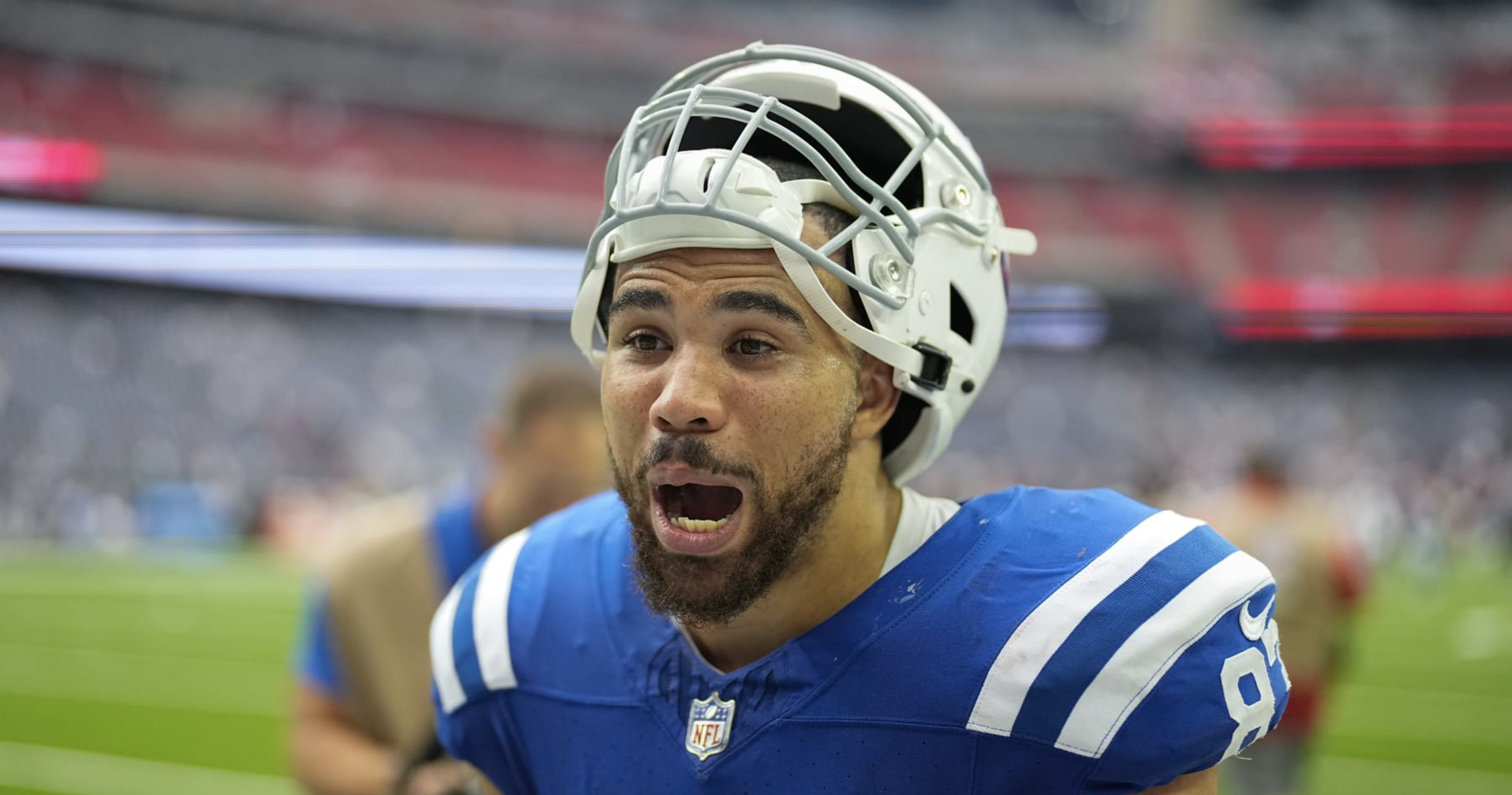 Kylen Granson: Indianapolis Colts tight end celebrates first