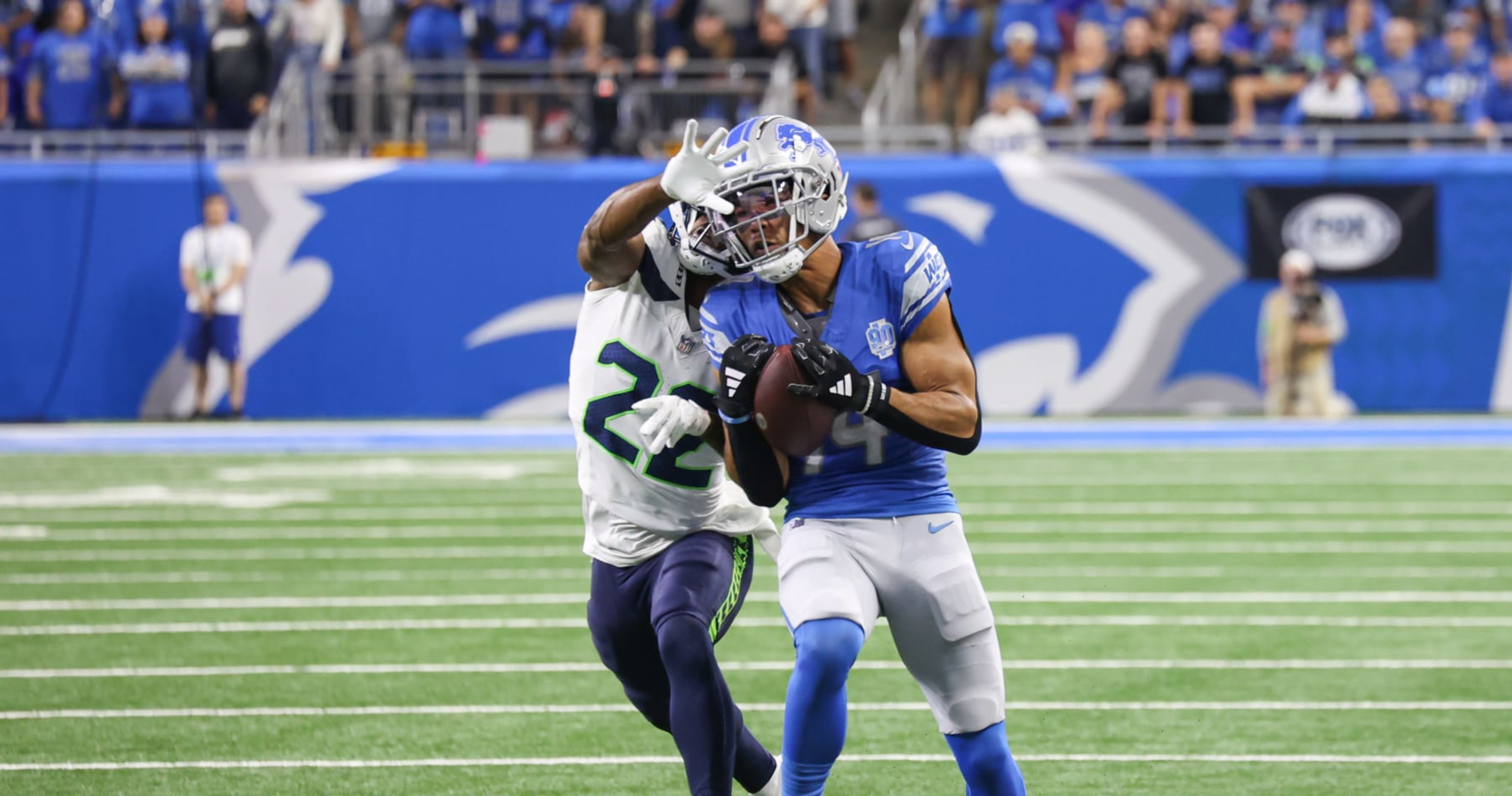 Detroit Lions practice report: Amon-Ra St. Brown (toe) returns