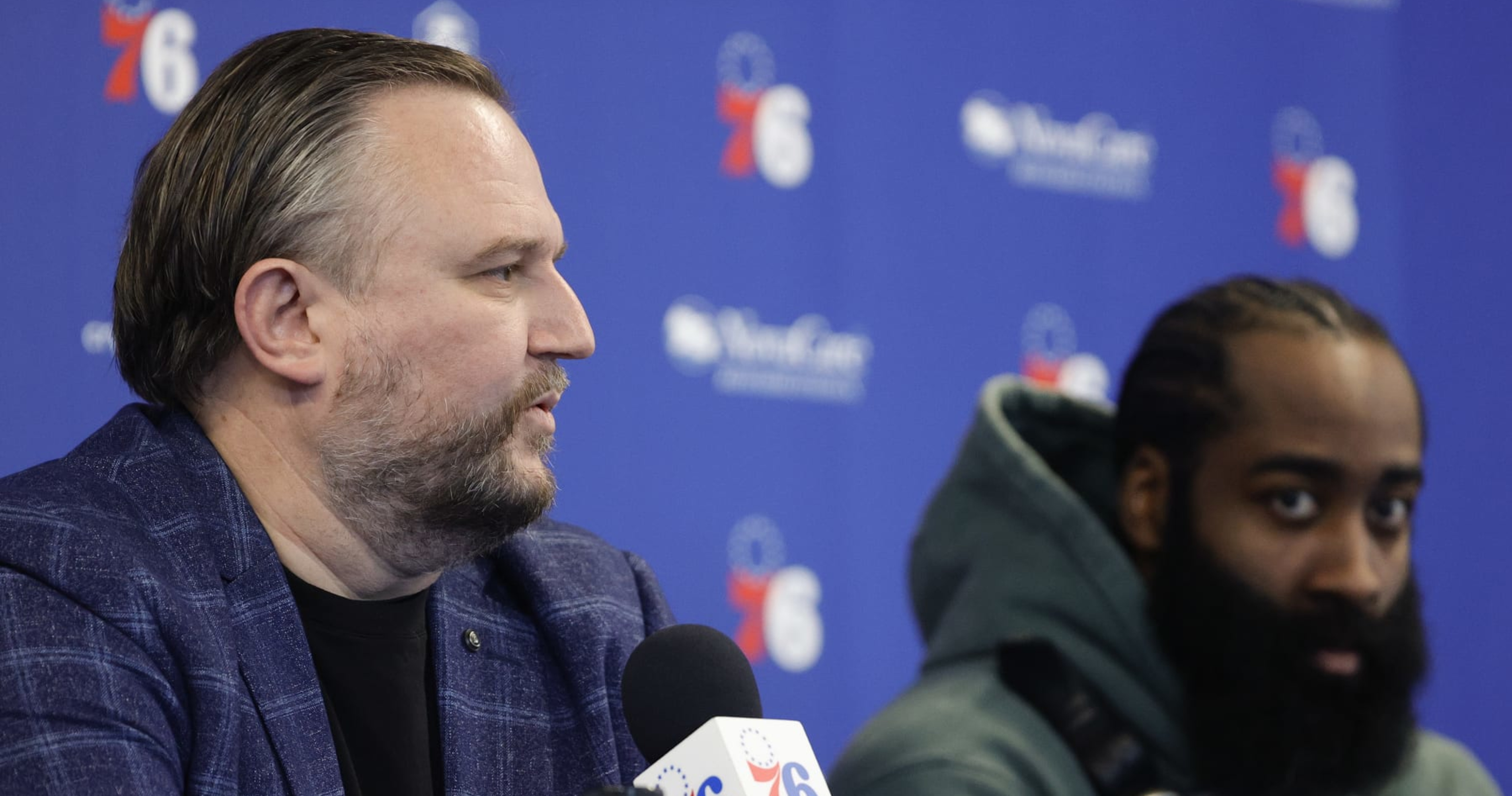 76ers' James Harden, 'Daryl Morey Is A Liar' Sign Seen In Video From ...