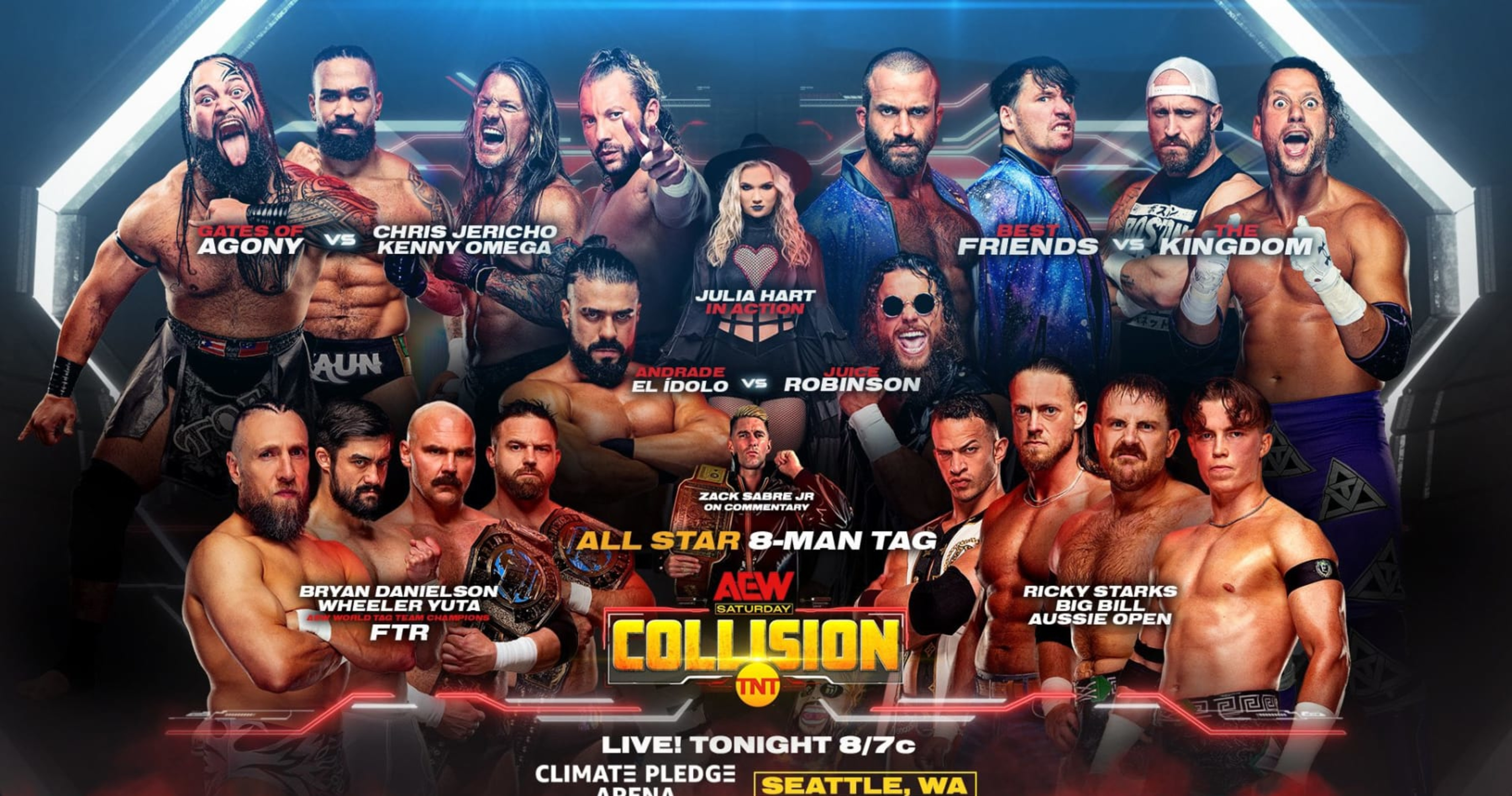 AEW Collision Results Winners, Live Grades, Reaction, Highlights