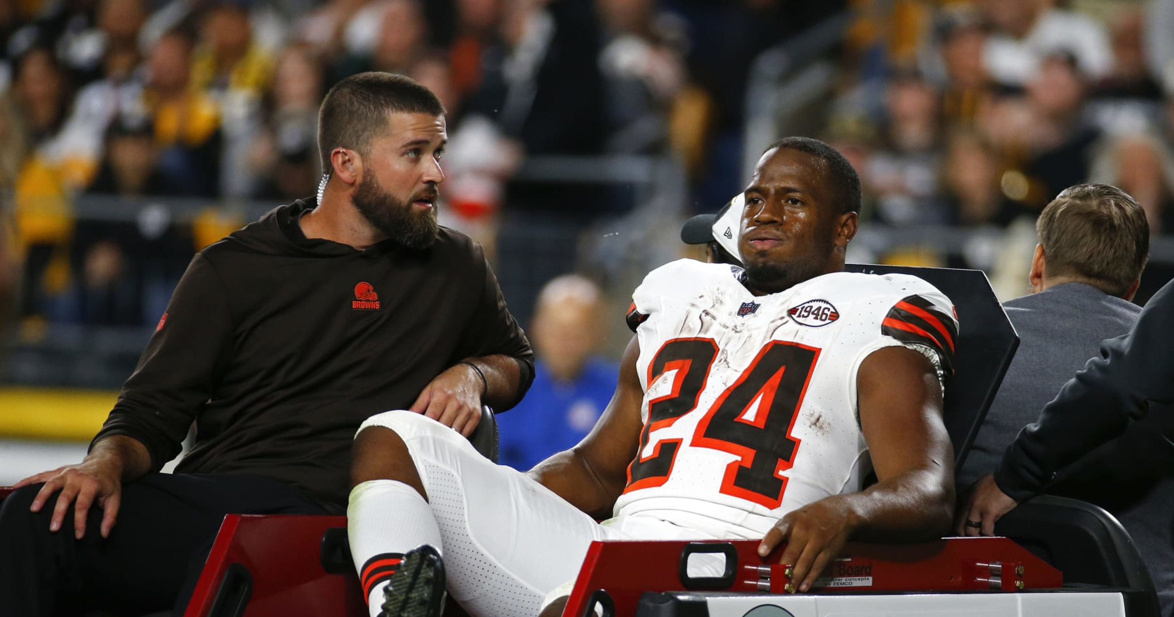 Chubb had successful MCL surgery, needs ACL repair