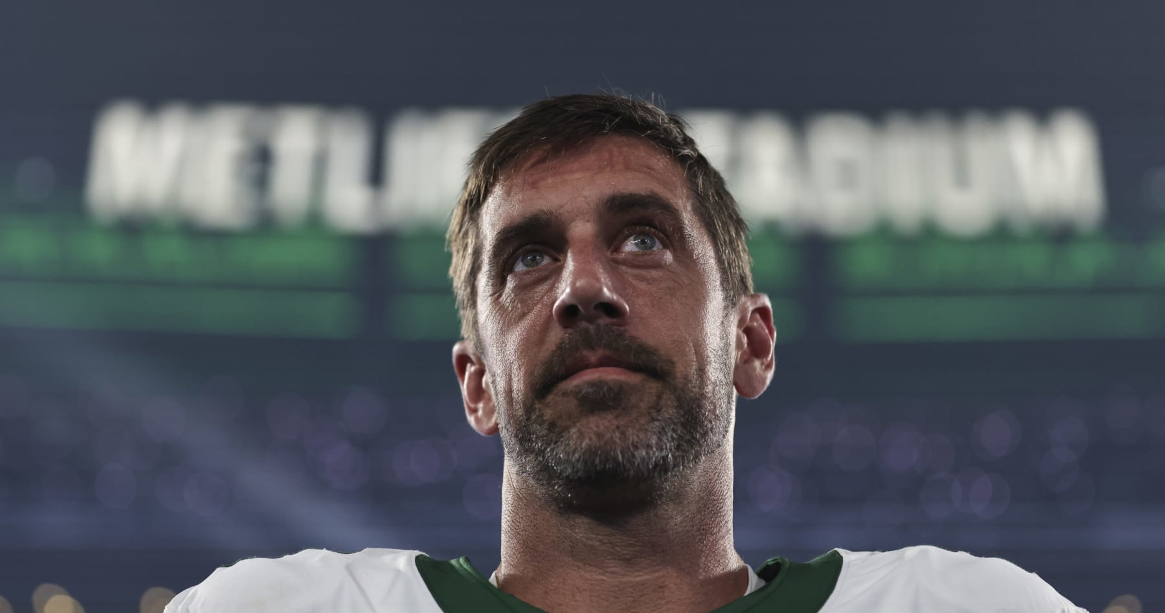 Aaron Rodgers At Jets vs Chiefs At MetLife: Video