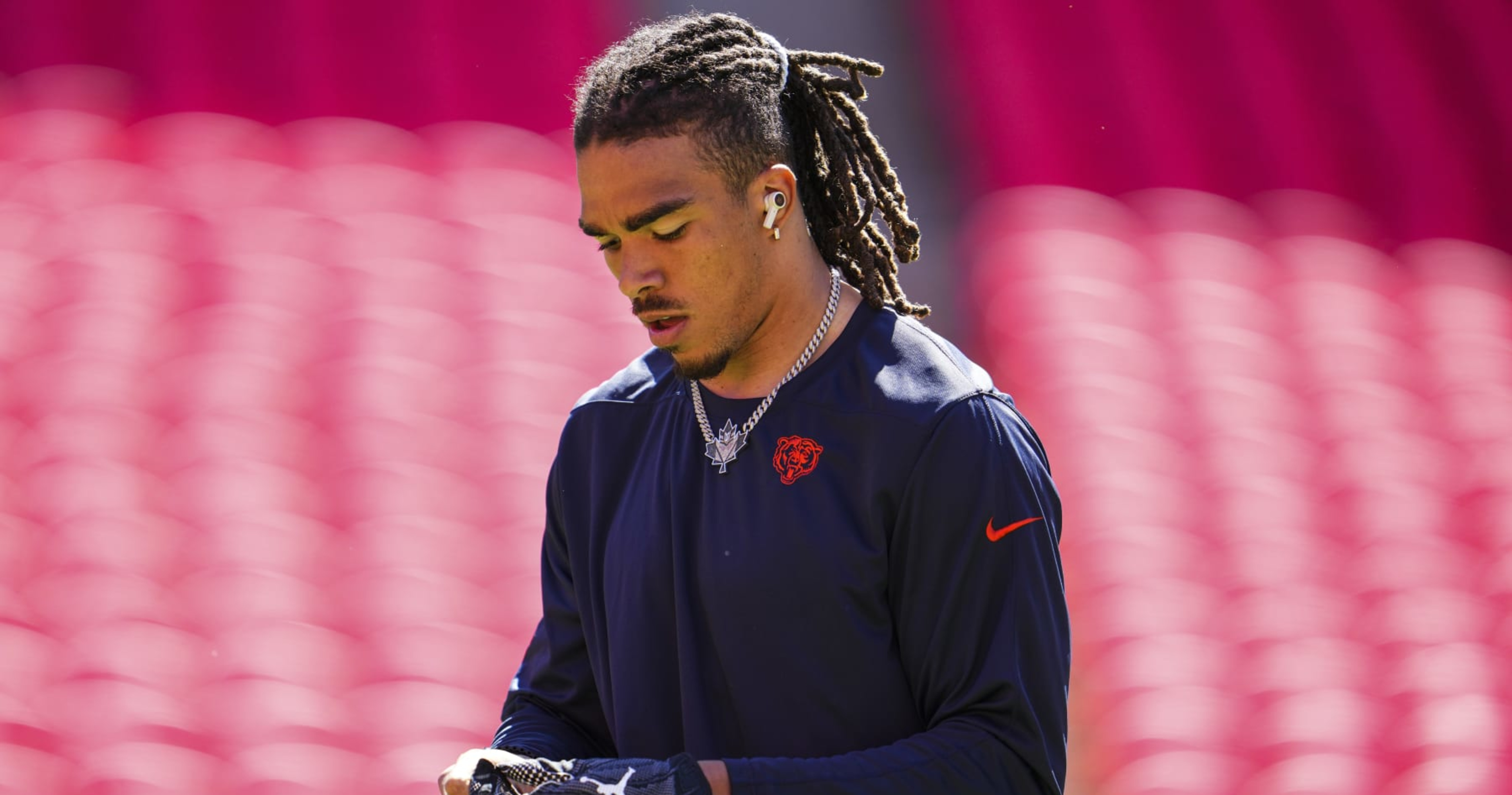 Bears' Claypool to remain away from team, won't play vs