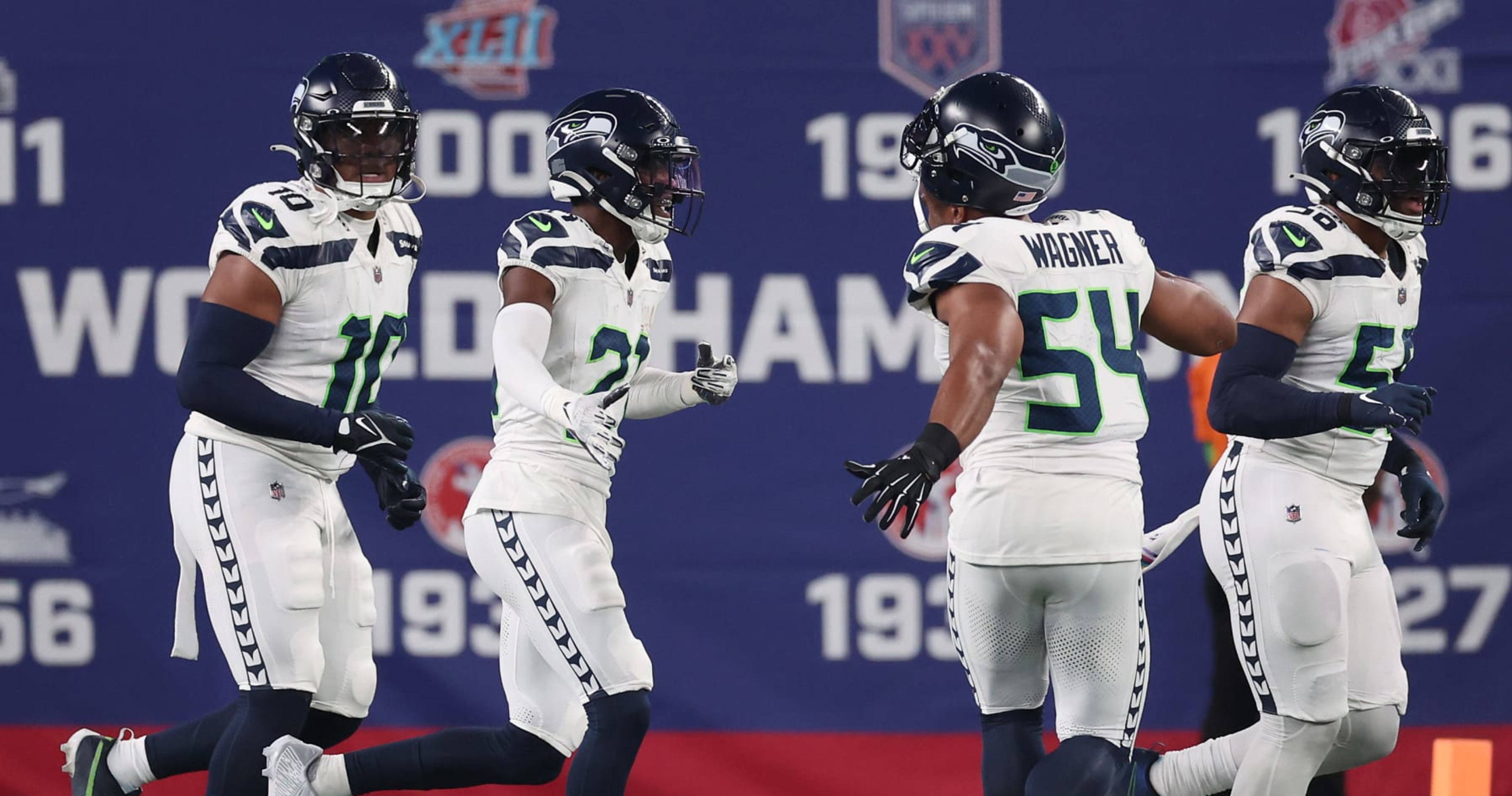 B/R Gridiron on X: Devon Witherspoon so far tonight - 6 Tackles - 2 Sacks  - 97-yard pick six-TD NFL world realizing why Seahawks took him at No. 5 