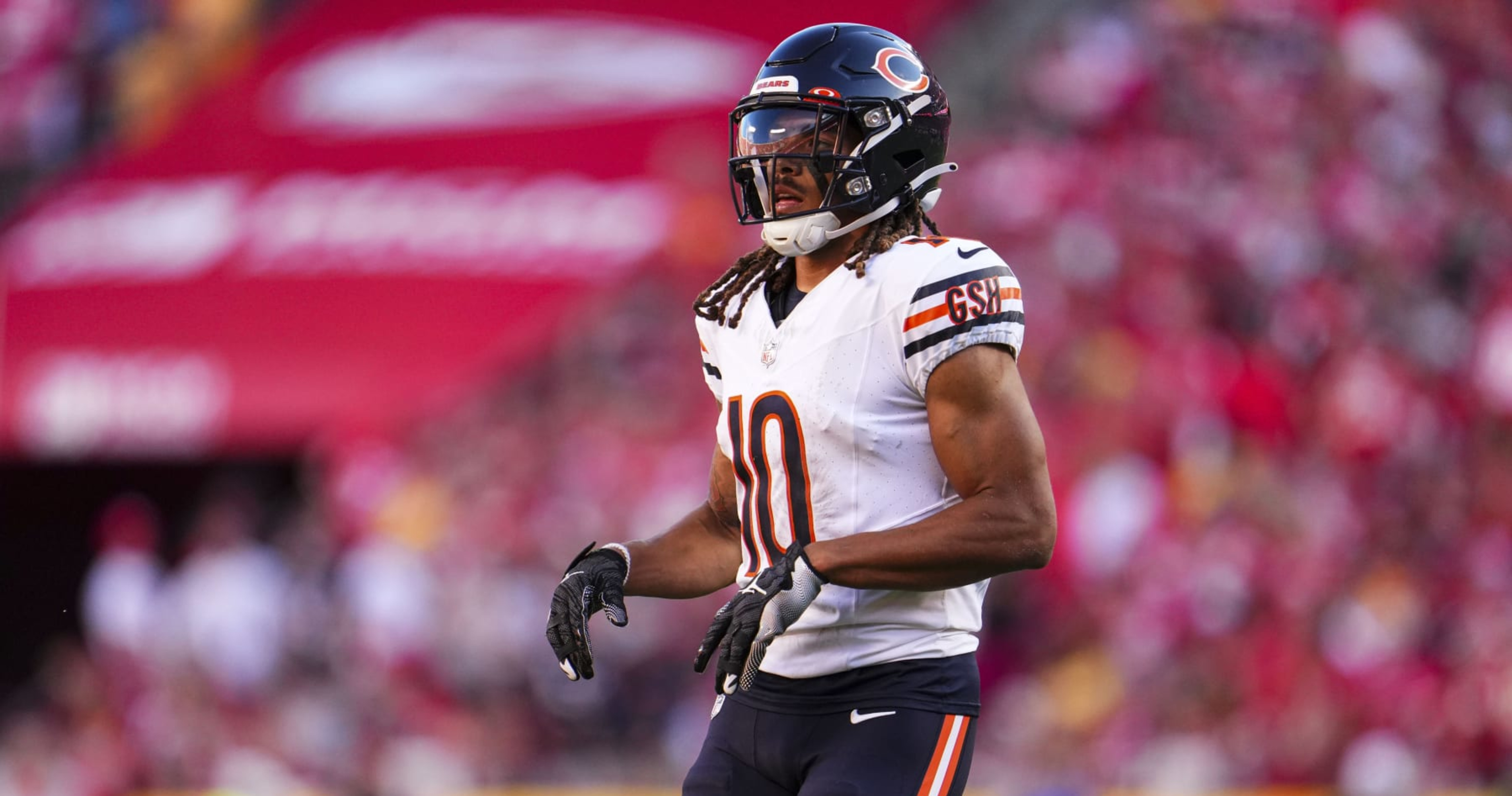 Chicago Bears WR Chase Claypool didn't attend Sunday's game at