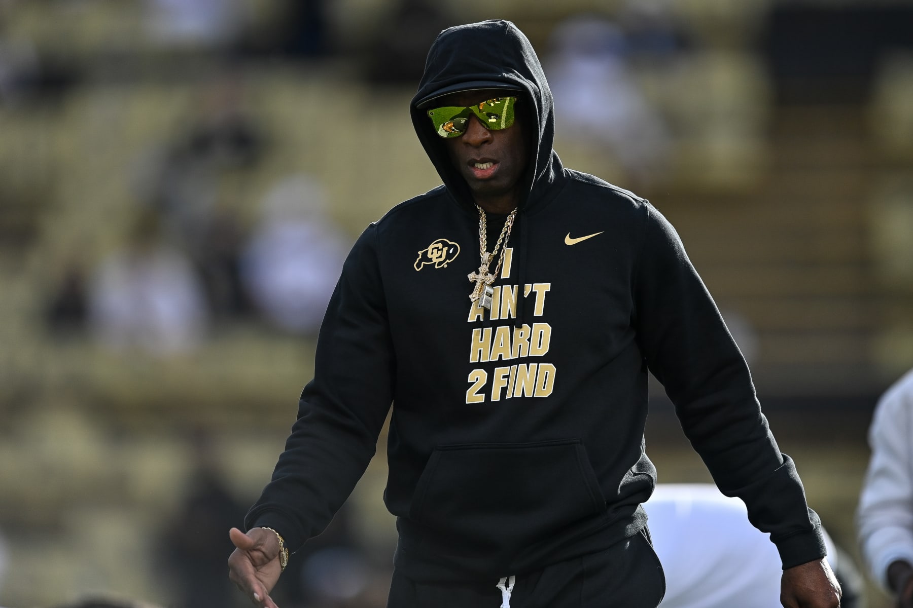 Video Colorado HC Deion Sanders Meets with Joel Embiid, 76ers at PHI's