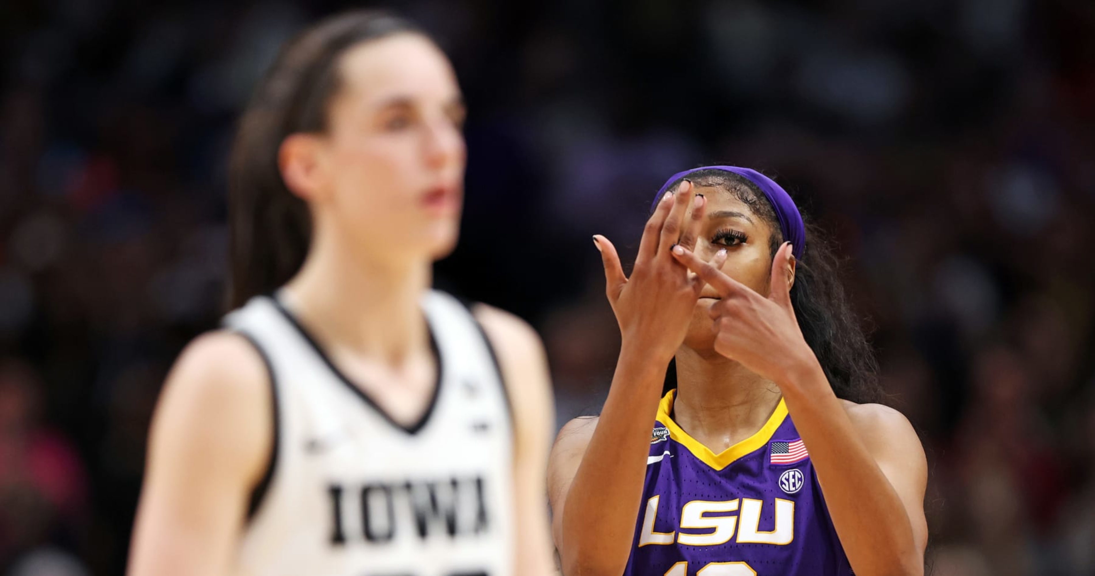 LSU's Angel Reese: 'I Love' Iowa's Caitlin Clark; 'People Can Think What They Think'
