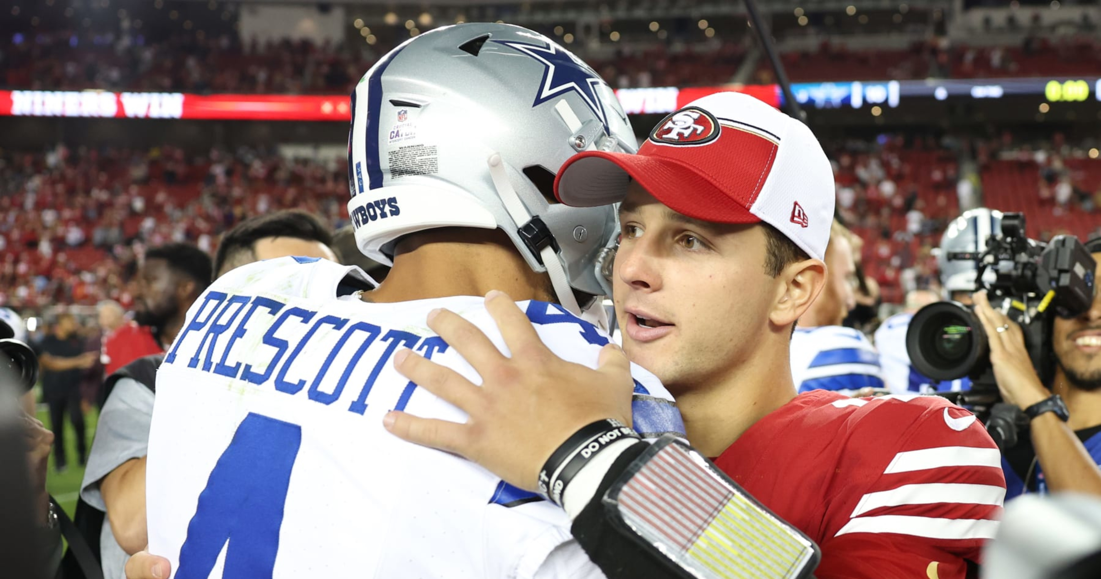 Who's Playing on NBC's Sunday Night Football This Week? How to Watch Cowboys  vs. 49ers