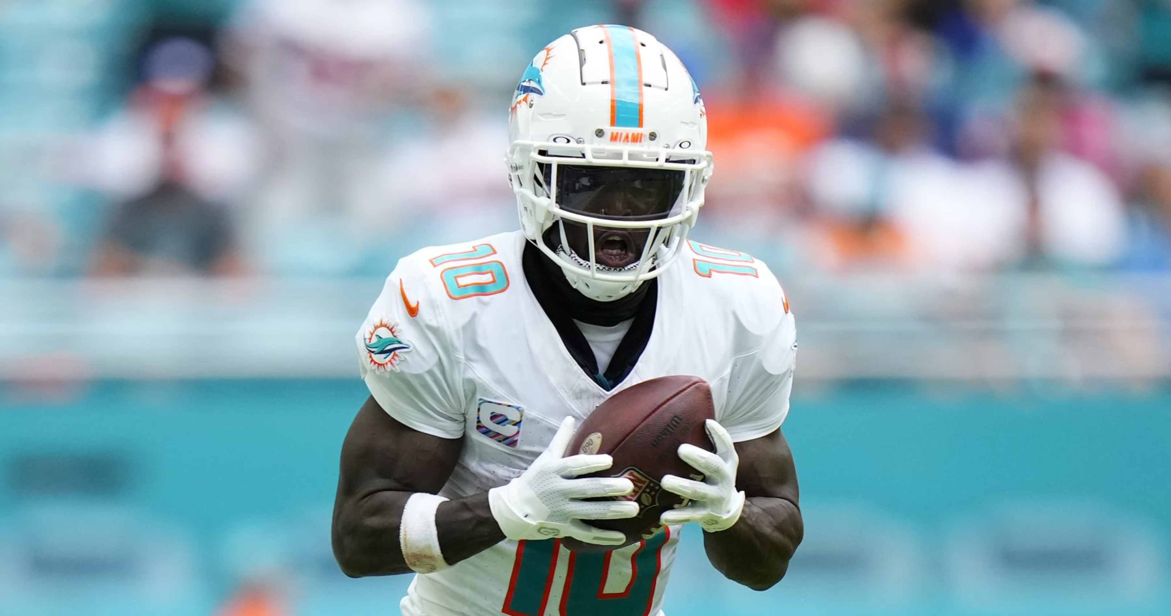 Report: Dolphins' Tyreek Hill Has Faced Repeated Uniform Fines; Total ...
