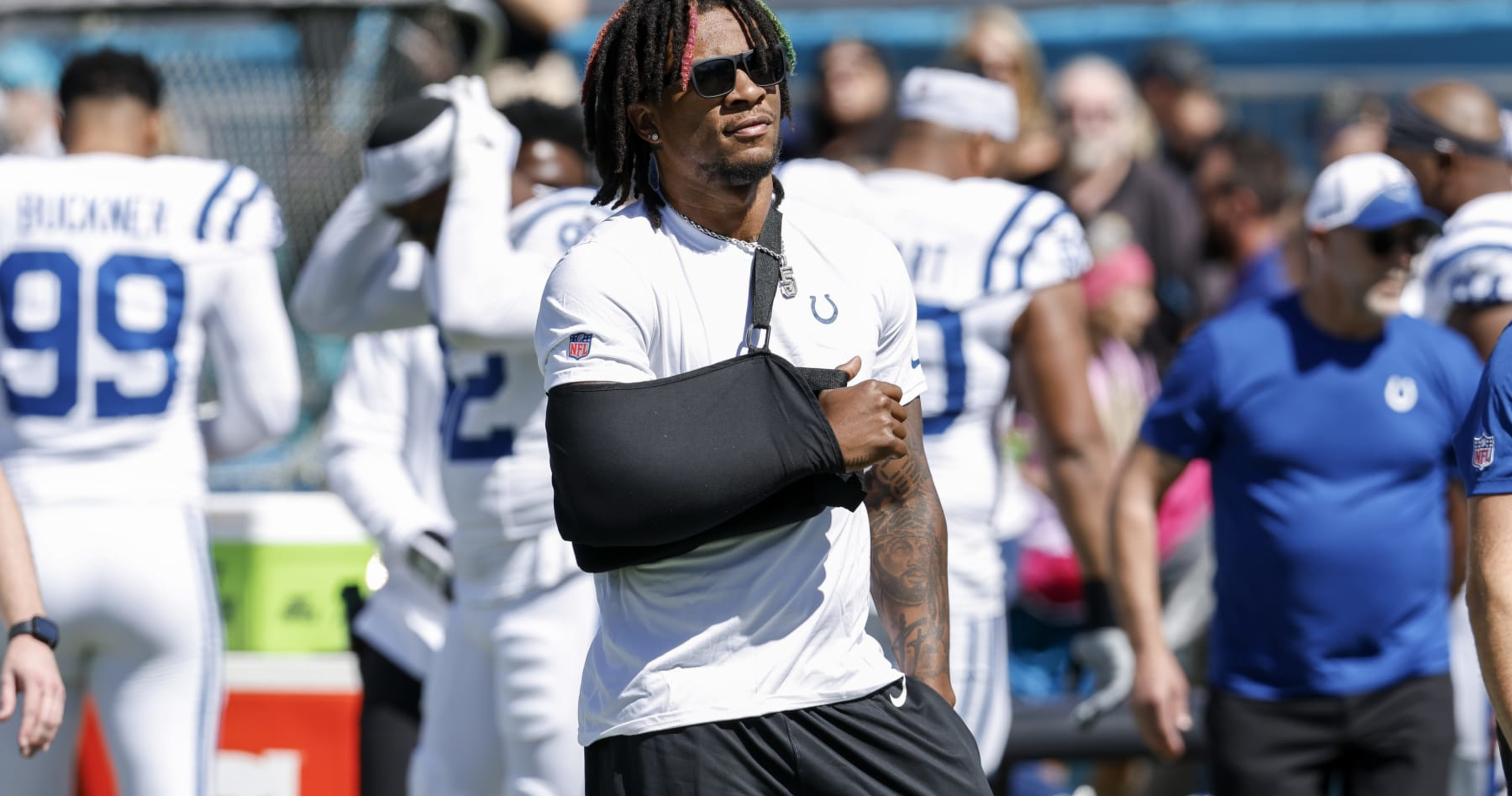 Colts' Anthony Richardson 'Probably' Out For Season Amid Shoulder ...