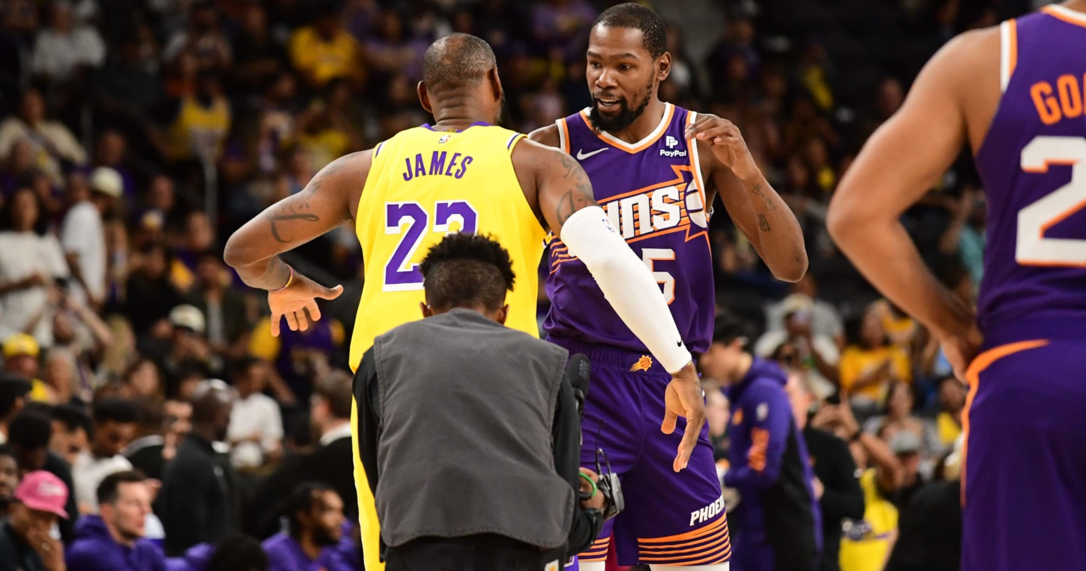 Lakers' LeBron James' Matchup with Suns' Kevin Durant Hyped by Fans ...