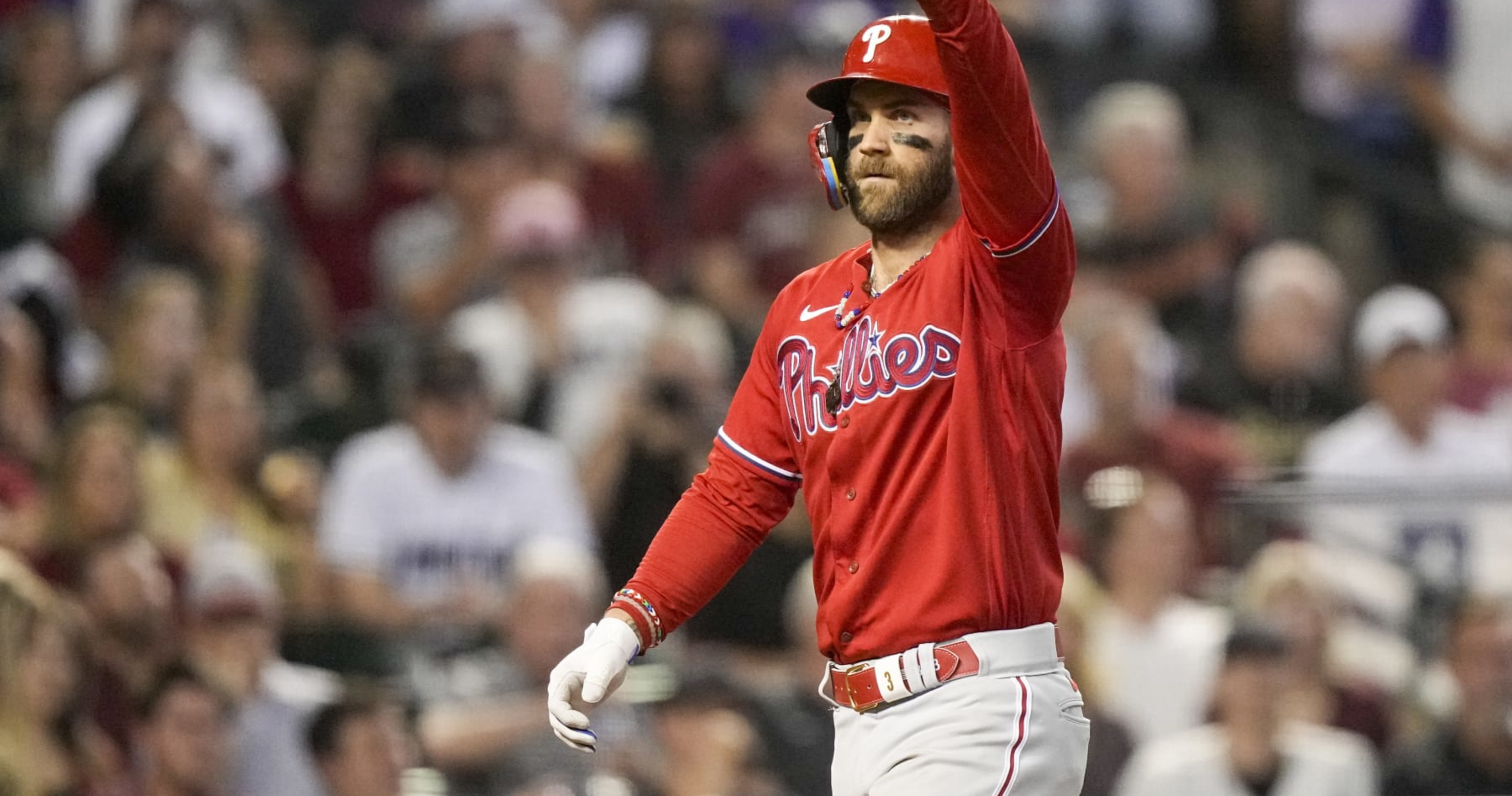 Phillies' Bryce Harper Garners MVP Hype From Fans in NLCS Game 5 Win vs.  D-Backs, News, Scores, Highlights, Stats, and Rumors