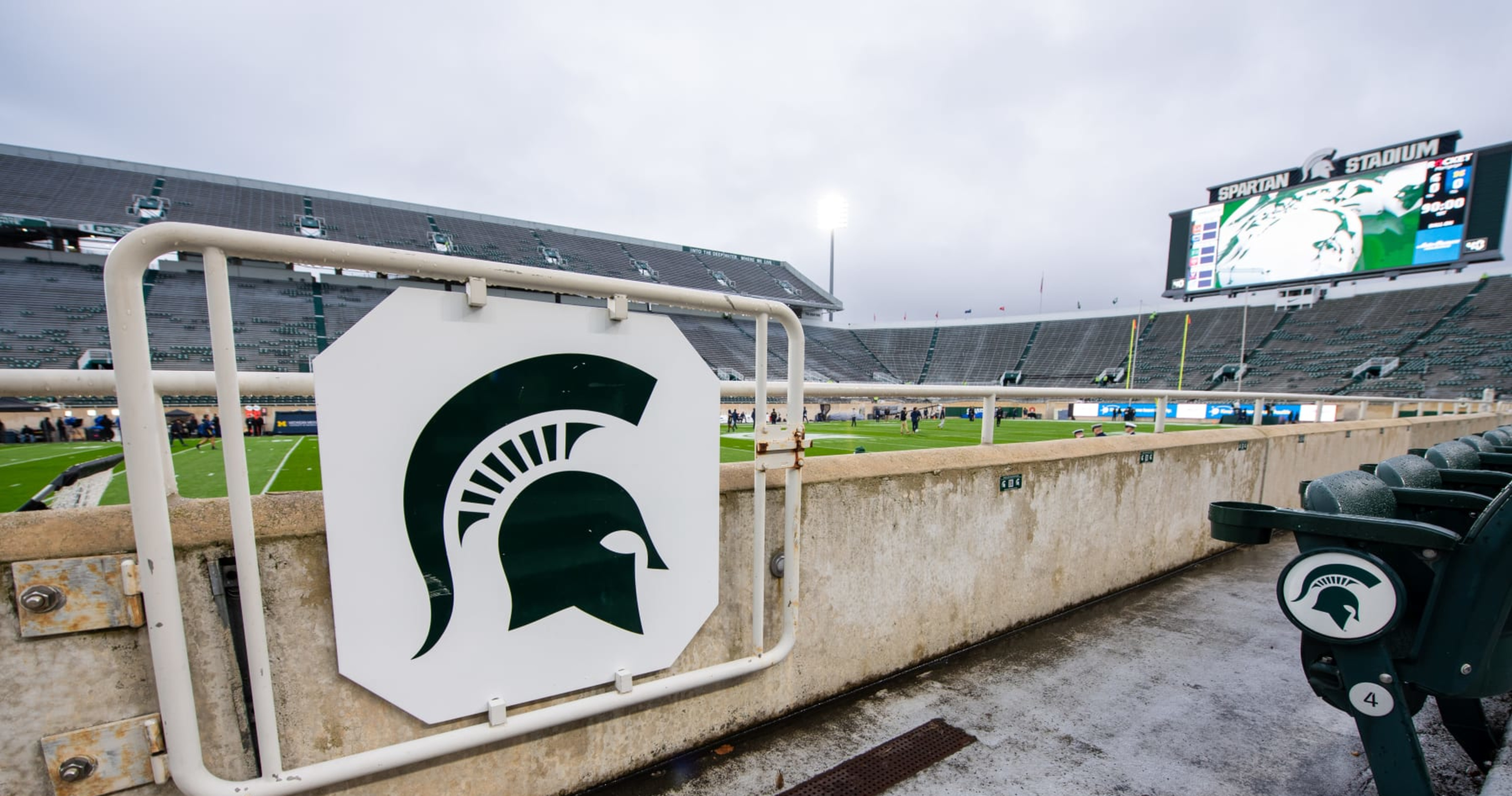 Michigan State Apologizes For Hitler Image On Video Board Before