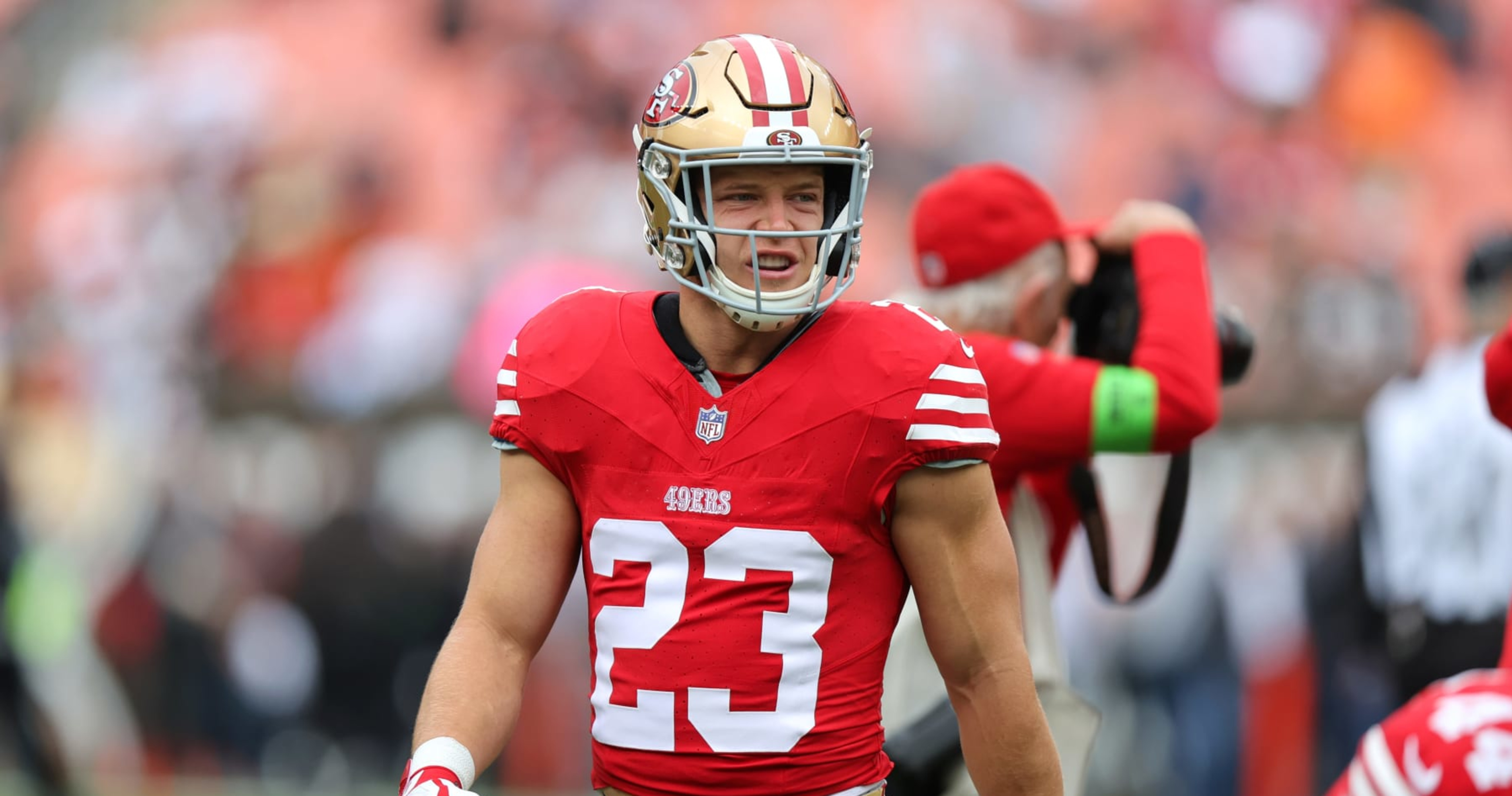 49ers' Christian McCaffrey Has 'Mild' Calf Injury, Won't Play in