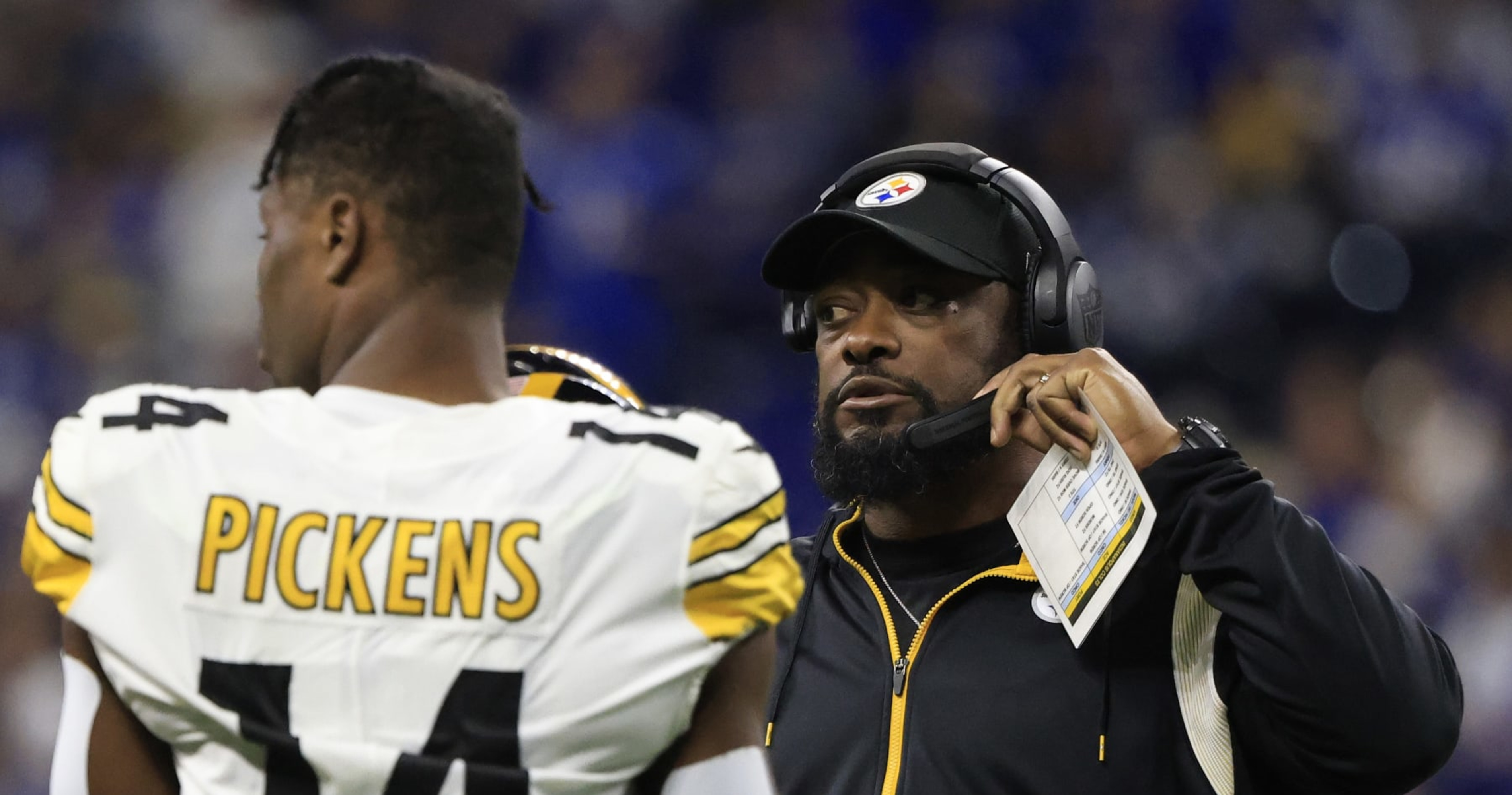 Steelers' Mike Tomlin Addresses George Pickens Drama: 'It Is A Pebble ...