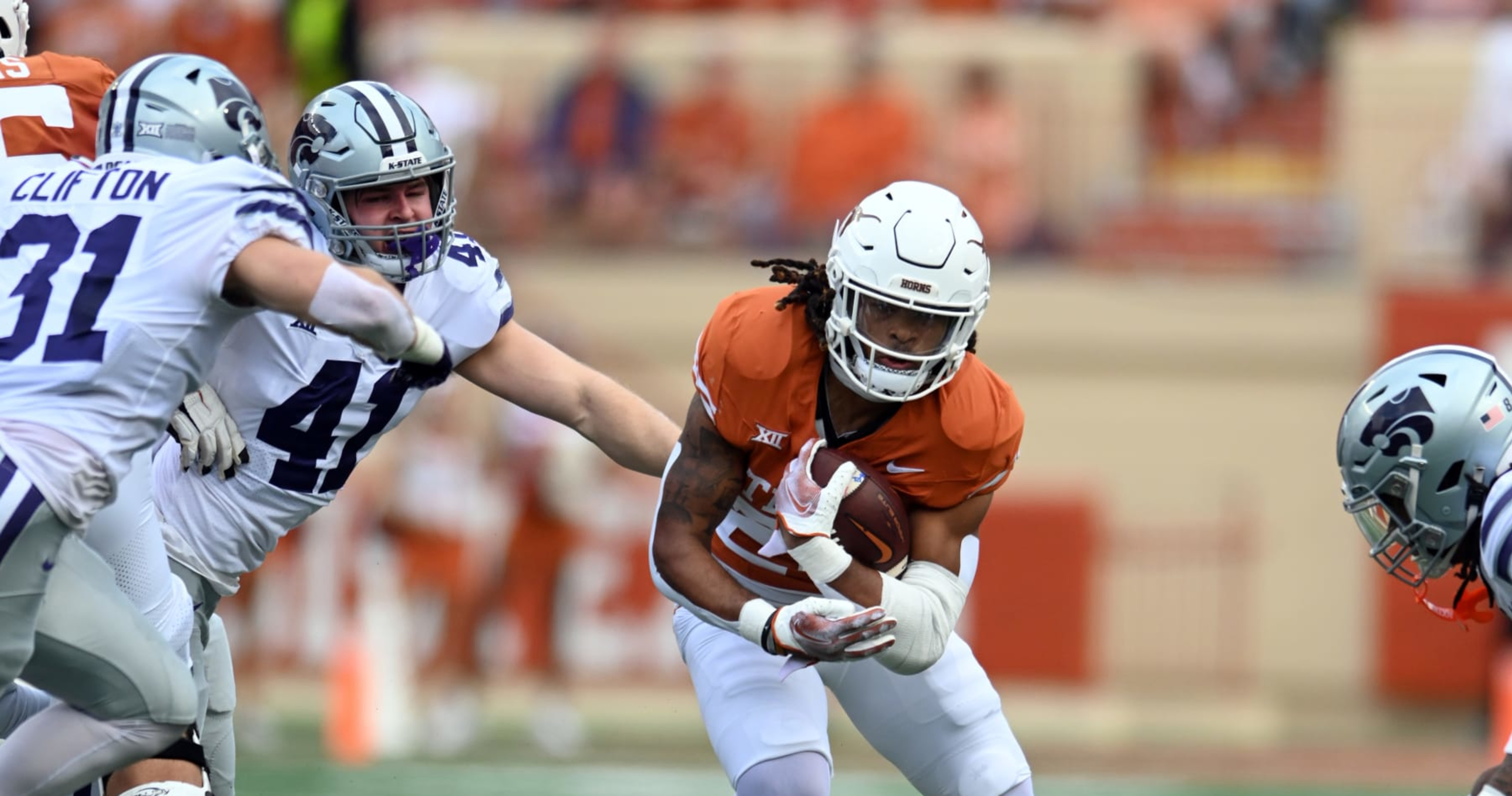 Texas' Jonathon Brooks Out For Season With Knee Injury; RB1 In NFL ...