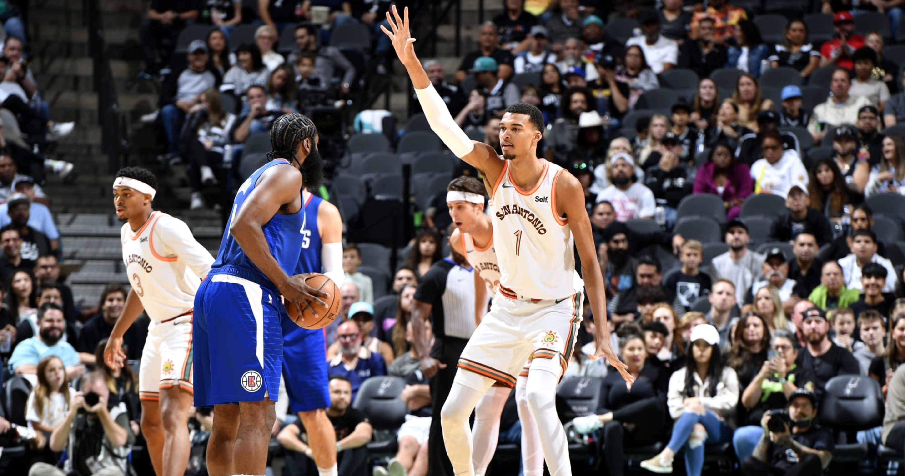 Victor Wembanyamas Spurs Nba Debut Jersey Sells For 762k At Auction News Scores Highlights