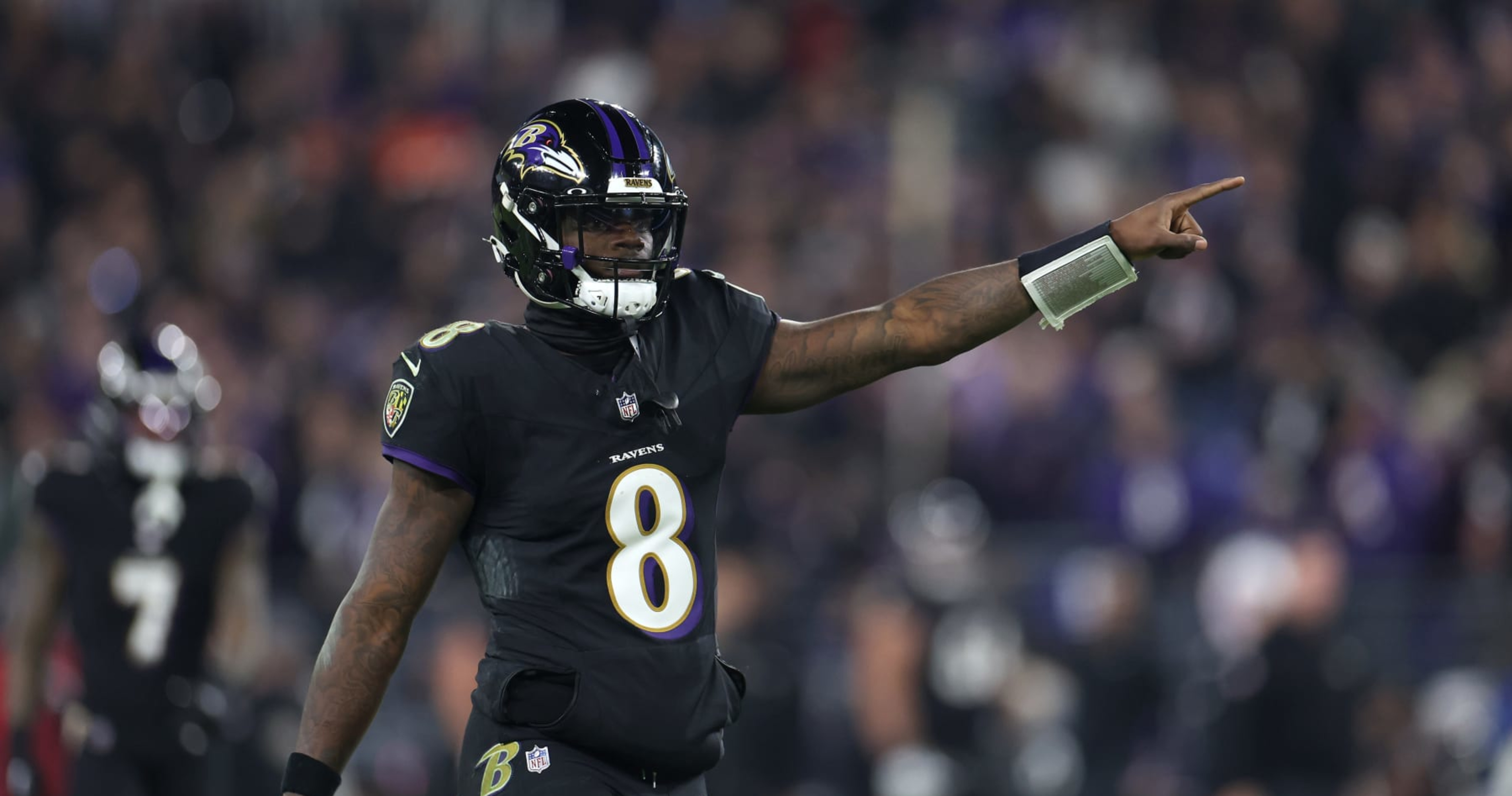 Ravens' Lamar Jackson on Approaching 5K Rushing Yards 'I'm in Line